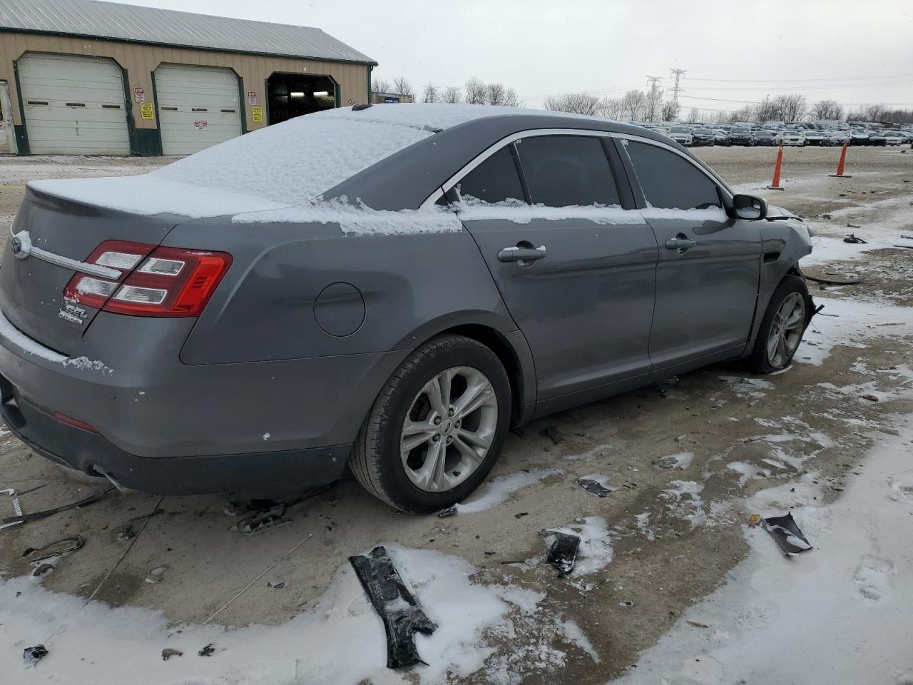 2014 Ford Taurus VIN 1FAHP2E89EG141985 Copart auction photo, front end damage thumbnail 3