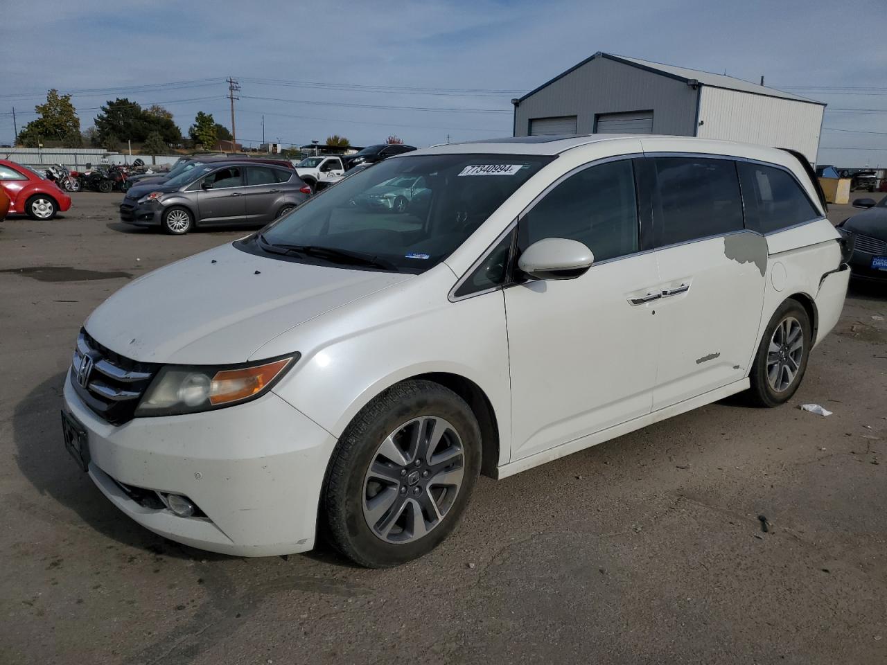 2014 Honda Odyssey VIN 5FNRL5H92EB082322