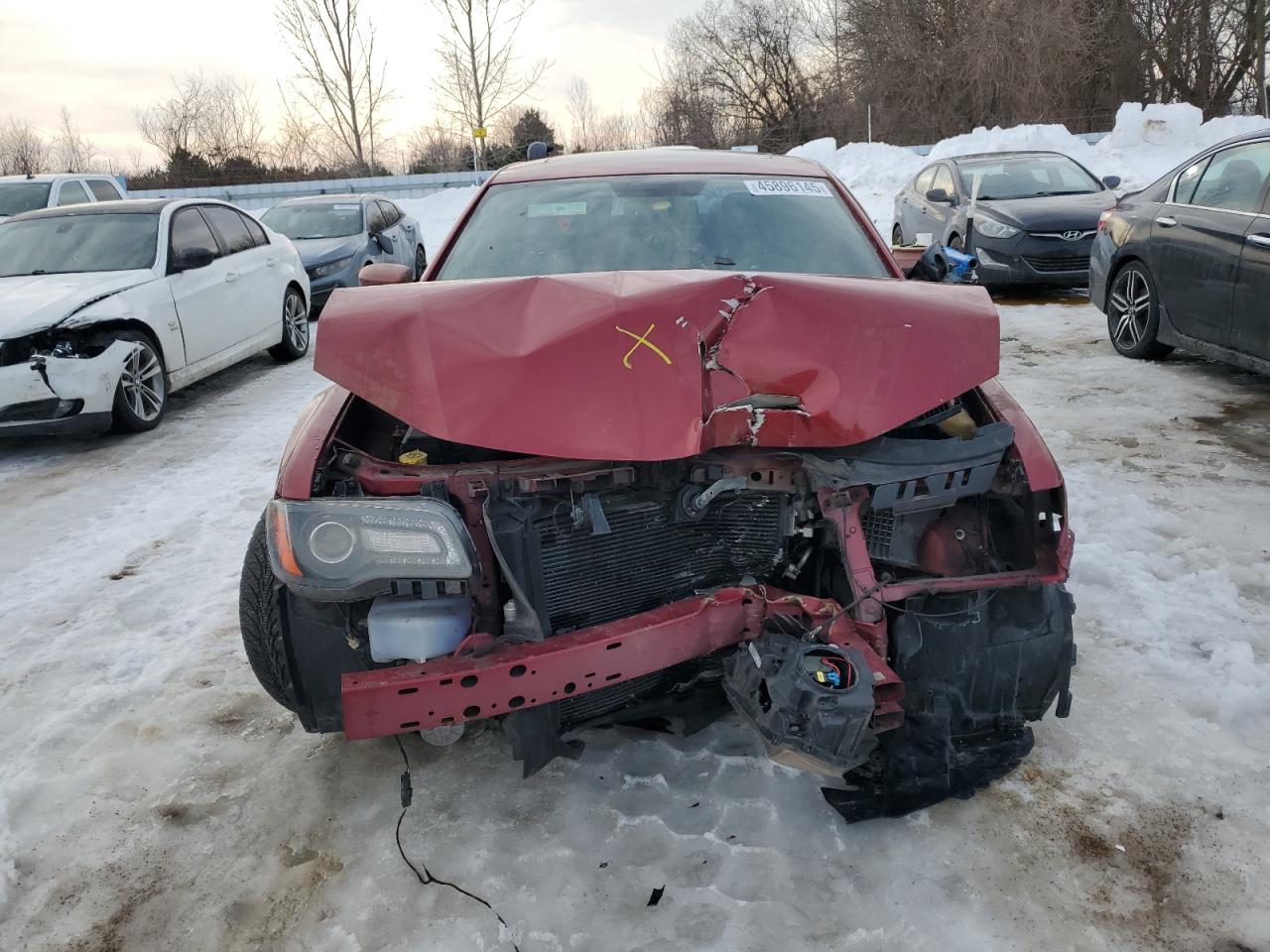 2012 Chrysler 300 VIN 2C3CCABG2CH288323 Copart auction photo, mechanical / front end damage thumbnail 5