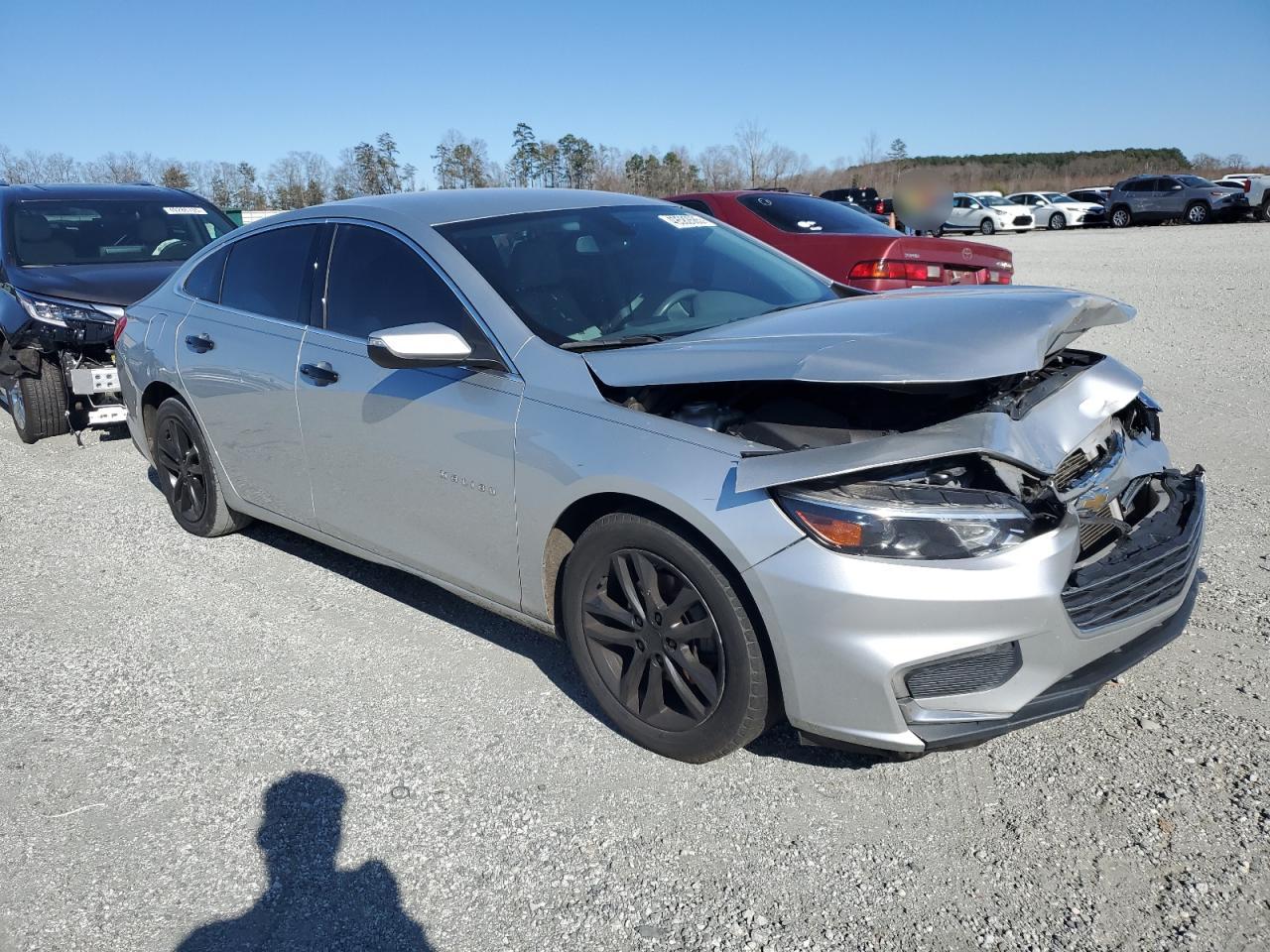 2016 Chevrolet Malibu VIN 1G1ZE5ST6GF198094 Copart auction photo, front end damage thumbnail 4