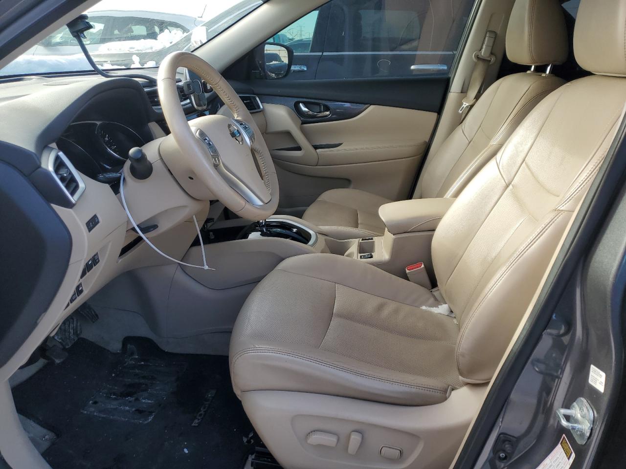 2015 Nissan Rogue VIN 5N1AT2MV1FC816389 Copart auction photo, front end / rear end damage thumbnail 7