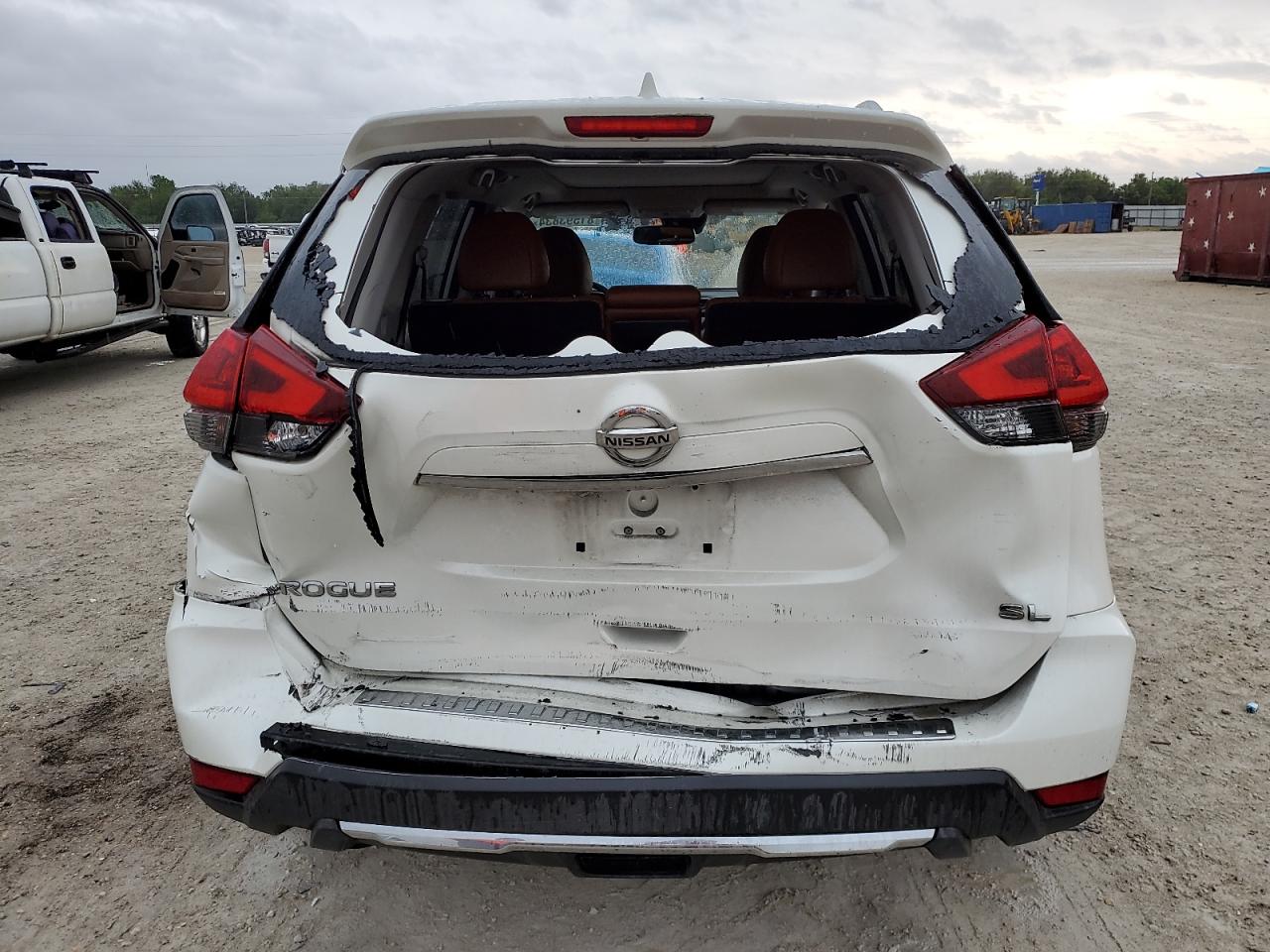 2018 Nissan Rogue VIN JN8AT2MT0JW467188 Copart auction photo, rear end / front end damage thumbnail 6