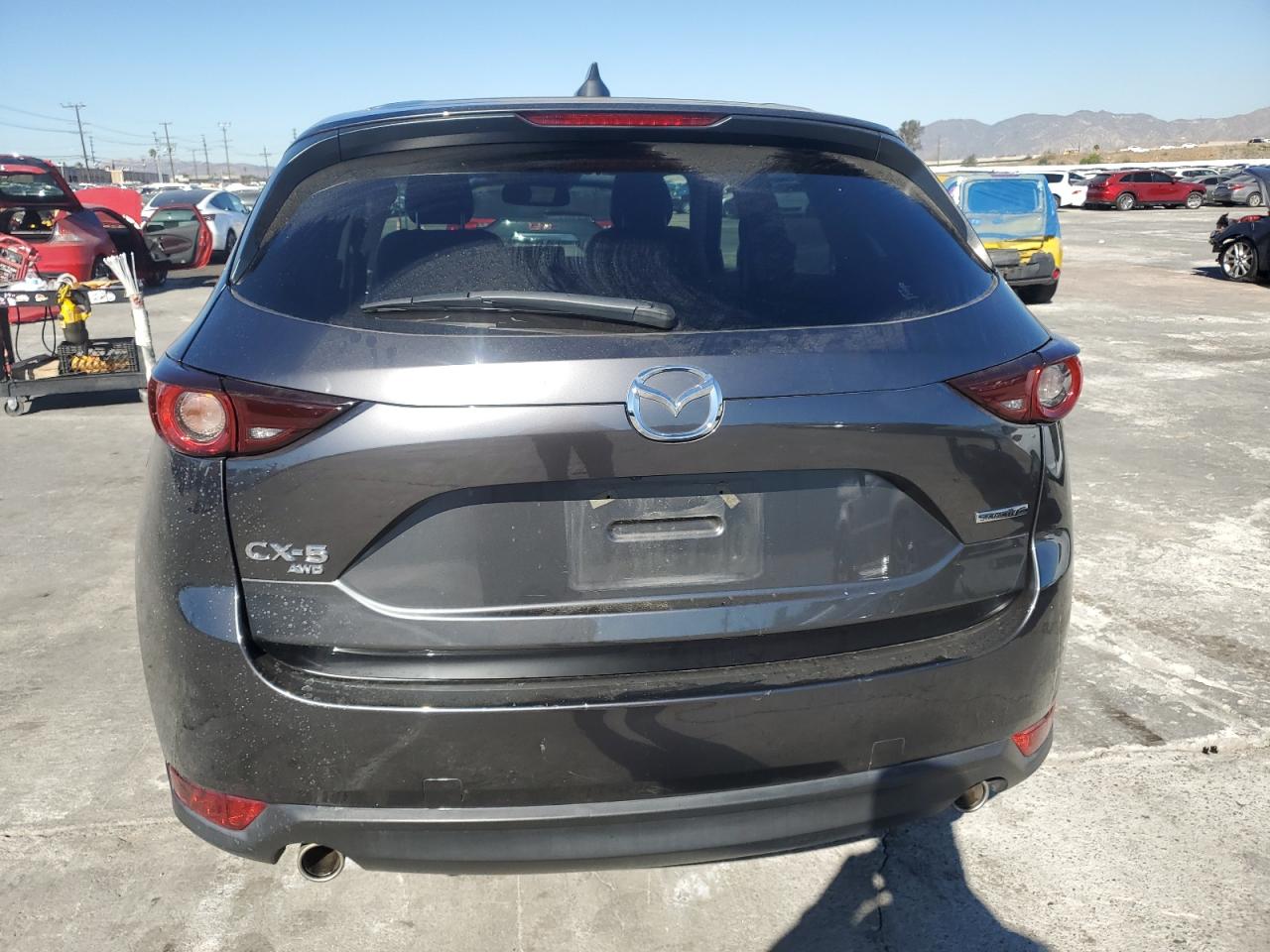 2021 Mazda 3 VIN JM3KFBCM5M0499909 Copart auction photo, front end / side damage thumbnail 6