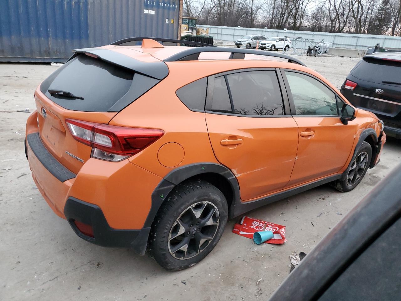 2019 Subaru XV VIN JF2GTADC1K8262499 Copart auction photo, front end / side damage thumbnail 3