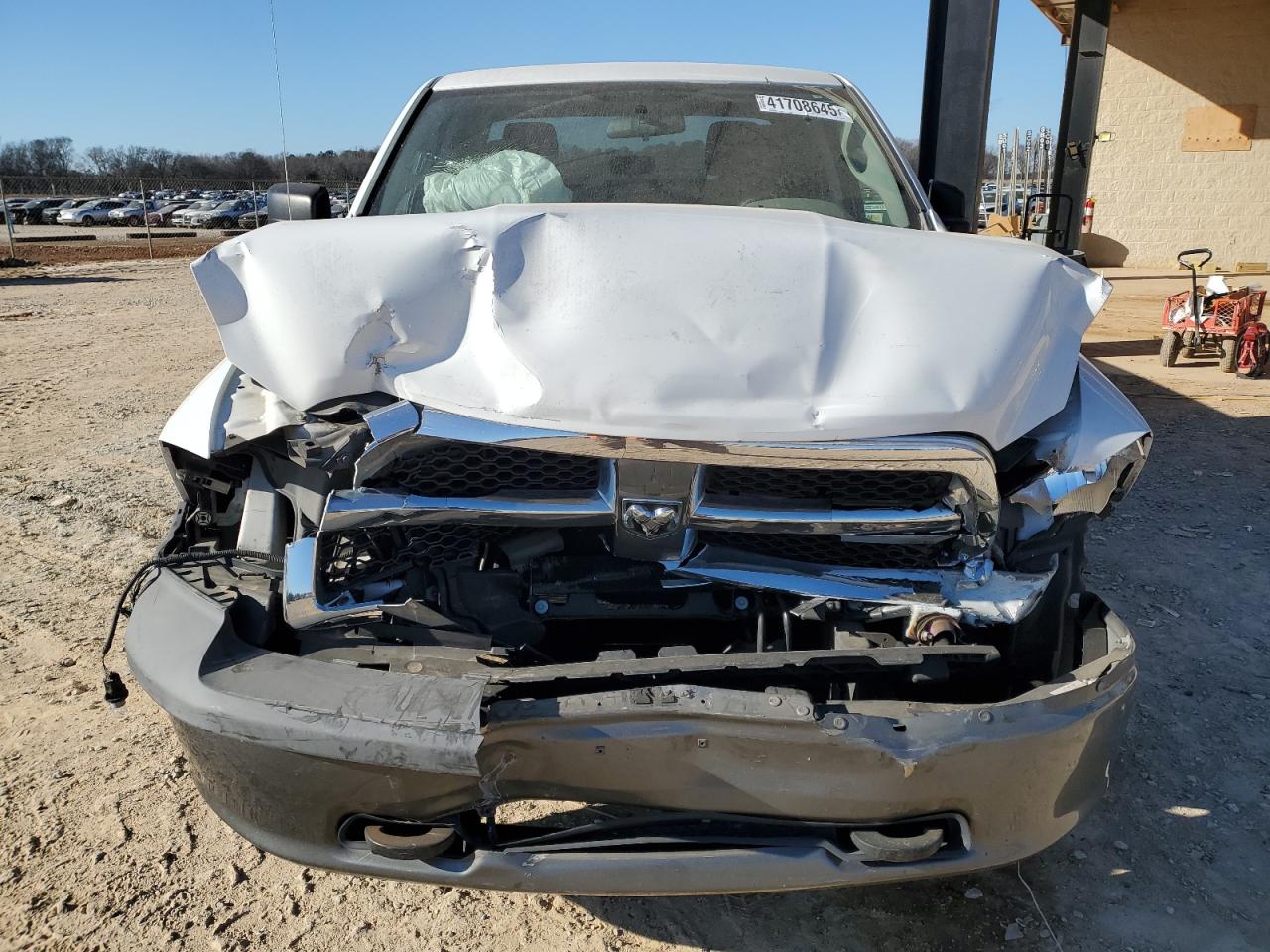 2011 Dodge RAM VIN 1D7RB1GK4BS567484 Copart auction photo, front end / side damage thumbnail 5