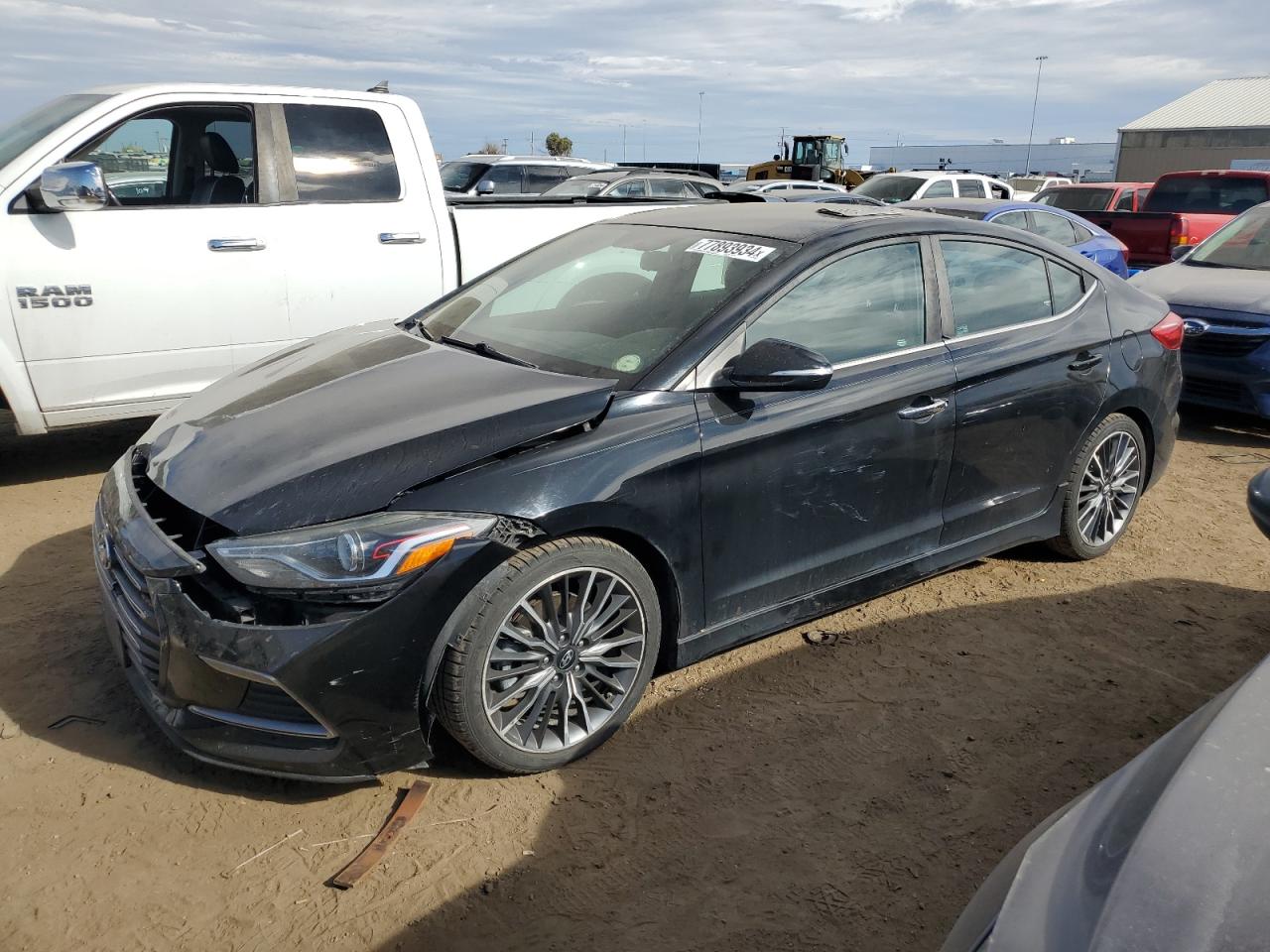 2017 Hyundai Elantra VIN KMHD04LB3HU332567