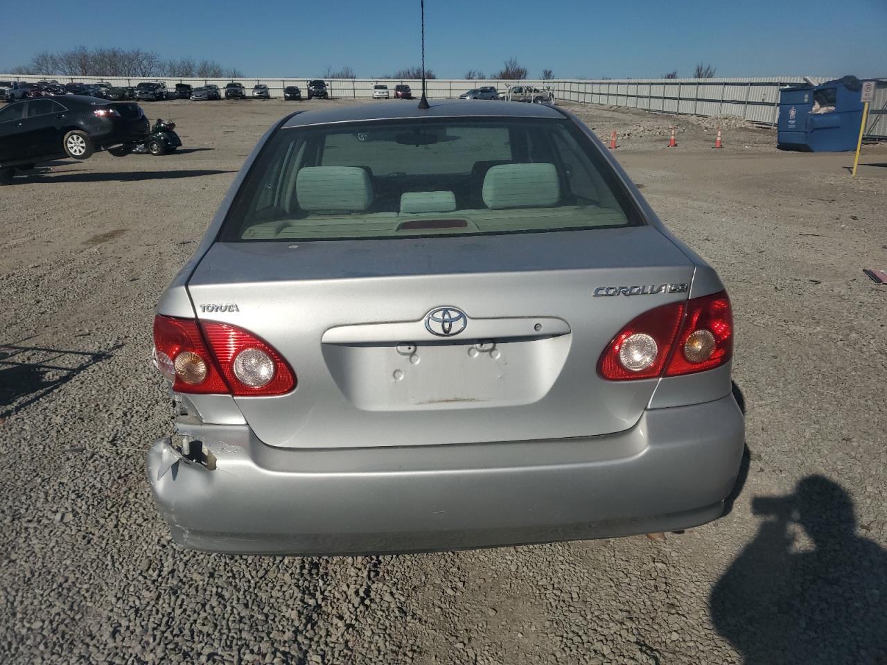 2007 Toyota Corolla VIN 1NXBR30E37Z815528 Copart auction photo, rear end damage thumbnail 6