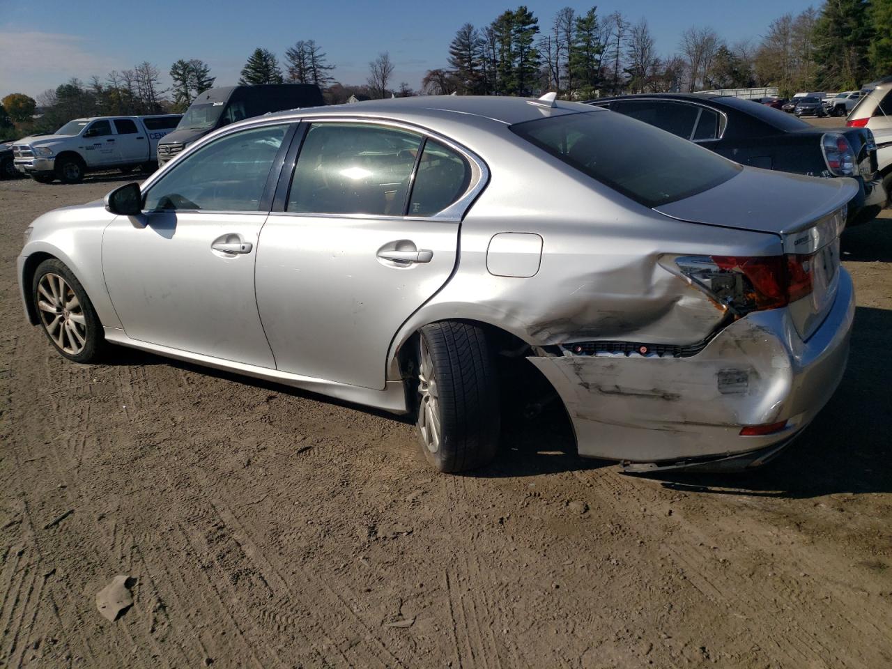 2014 Lexus GS VIN JTHCE1BL9E5024916 Copart auction photo, rear end / undercarriage damage thumbnail 2