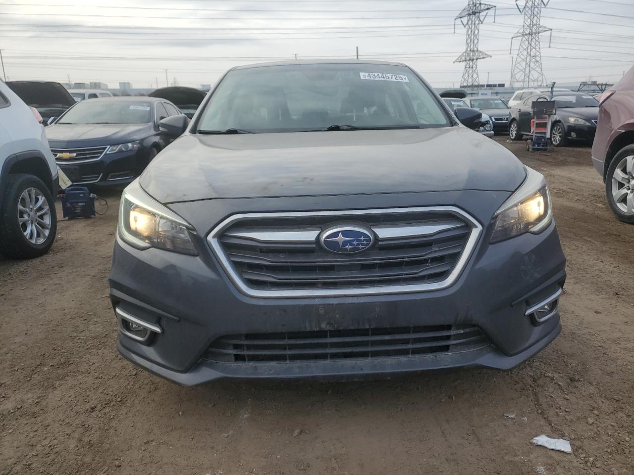 2019 Subaru Legacy VIN 4S3BNAF6XK3024304 Copart auction photo, side / front end damage thumbnail 5