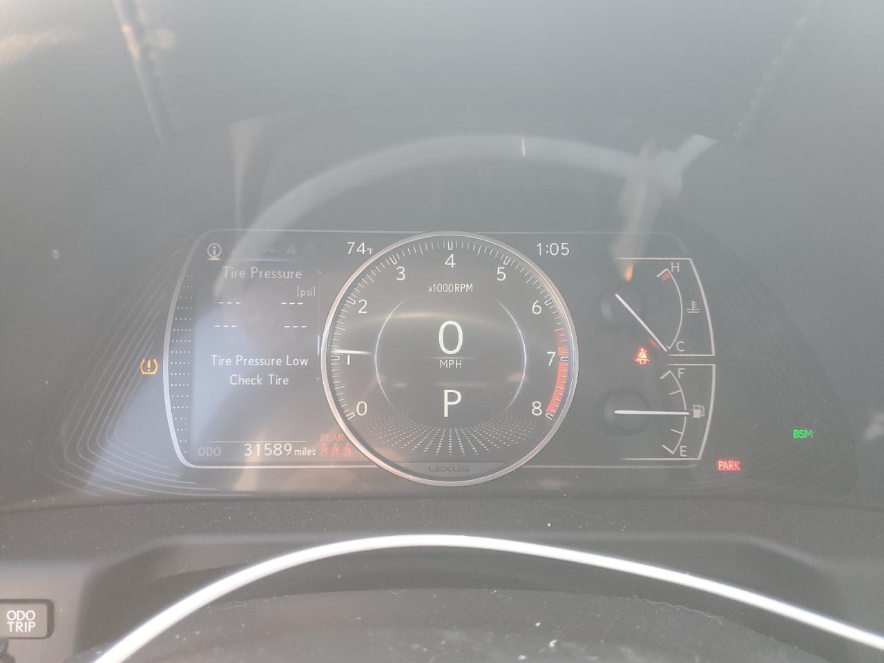 2020 Lexus ES VIN 58AEZ1B13LU076756 Copart auction photo, hail / minor dent/scratches damage thumbnail 9
