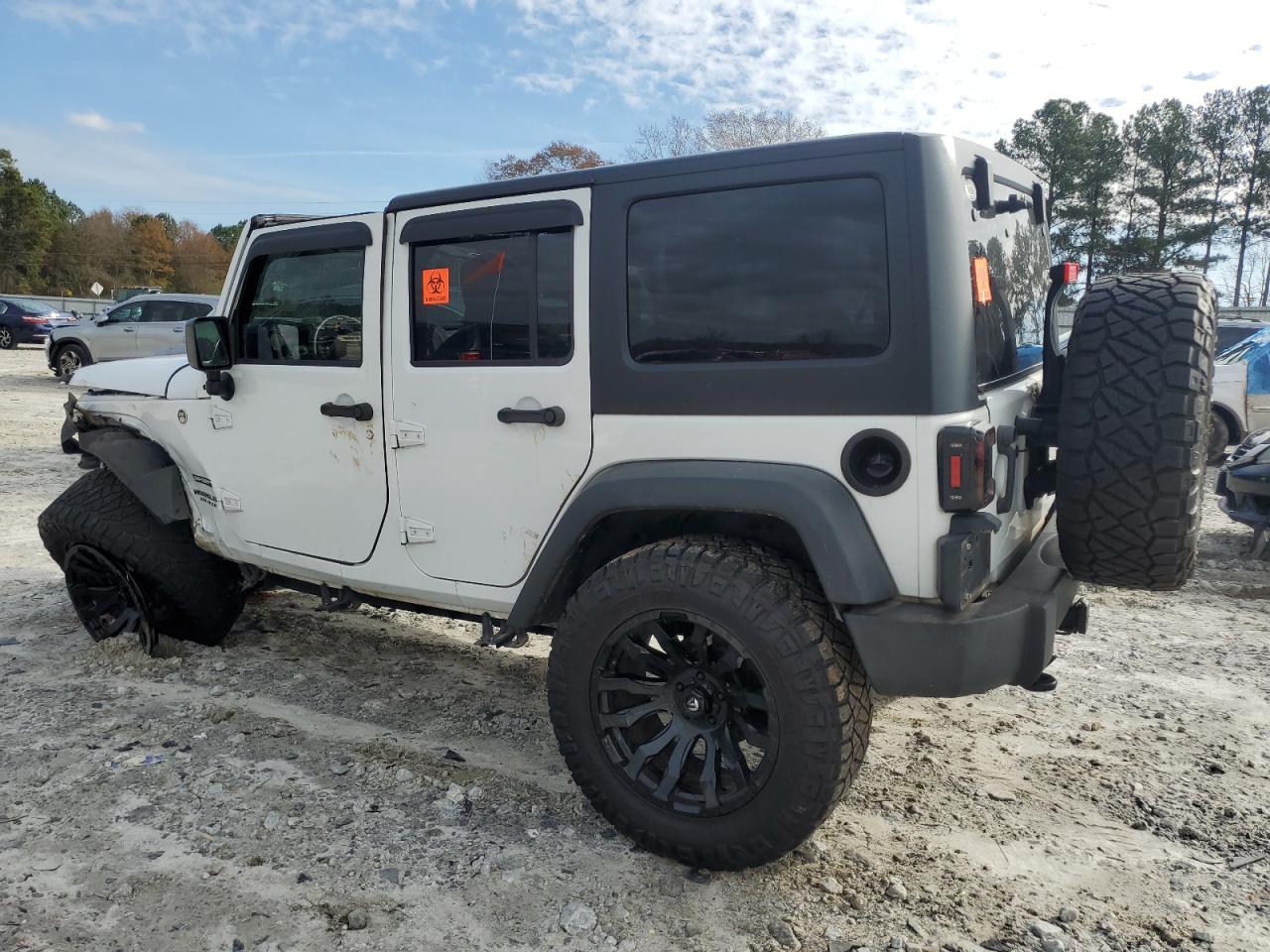 2017 Jeep Wrangler VIN 1C4HJWDG3HL598881 Copart auction photo, all over damage thumbnail 2