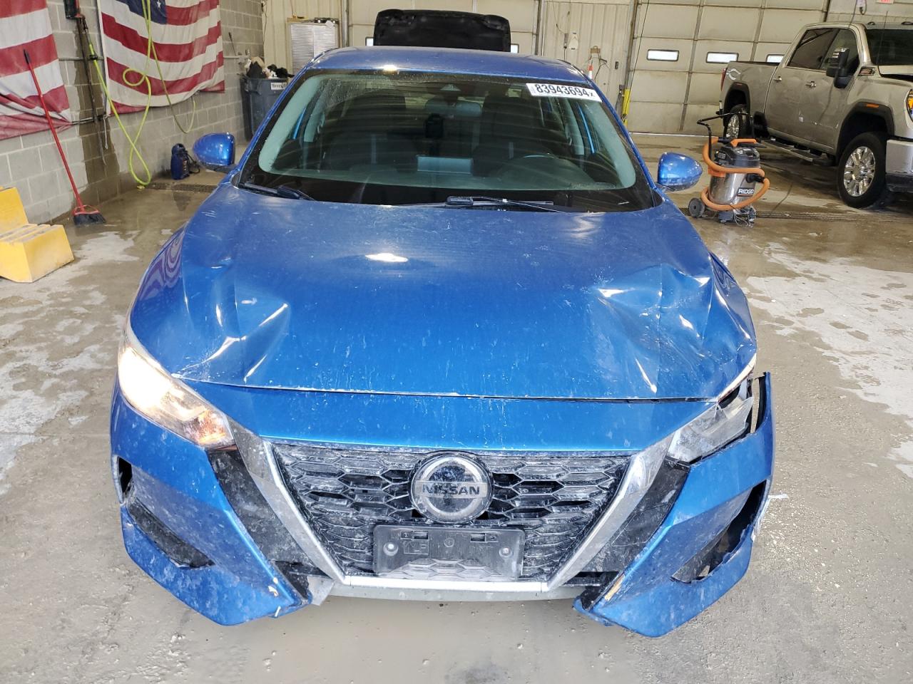 2021 Nissan Sentra VIN 3N1AB8CV8MY228833 Copart auction photo, front end / minor dent/scratches damage thumbnail 5