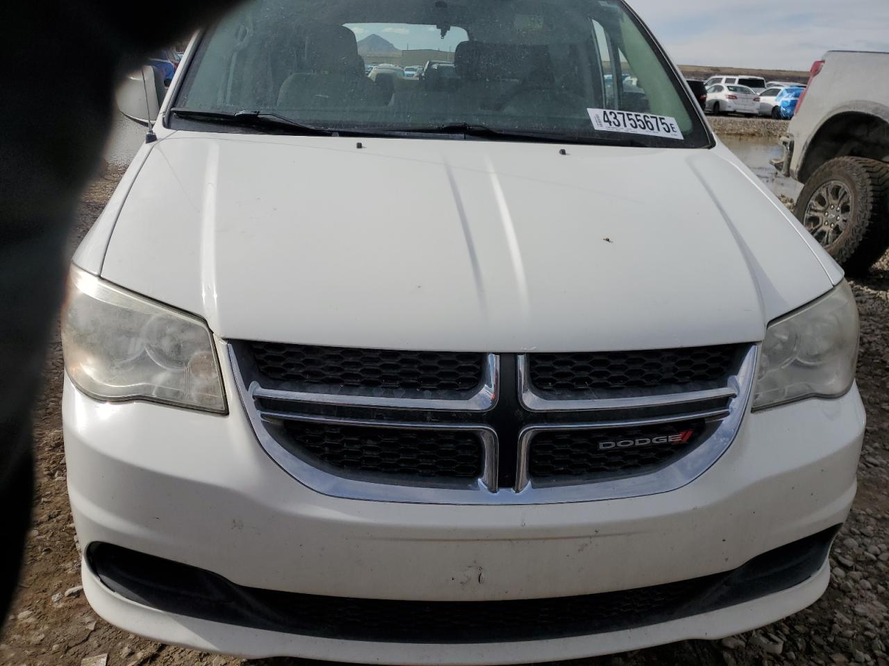 2013 Dodge Caravan VIN 2C4RDGCG9DR602923 Copart auction photo, side / rear end damage thumbnail 5