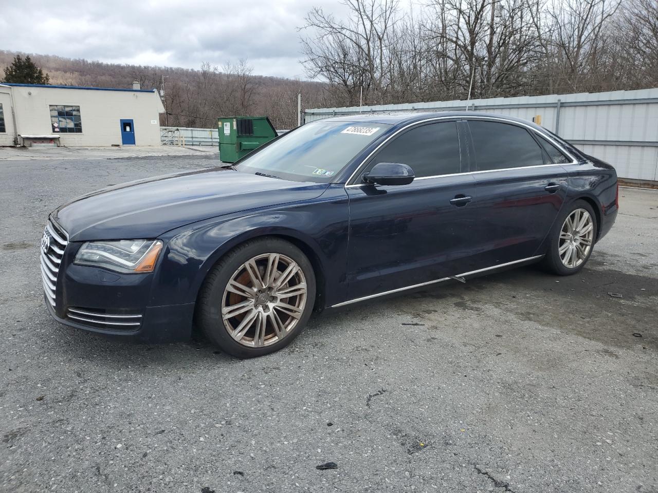 2013 Audi A8 VIN WAURGAFD7DN032551 - Copart auction photo