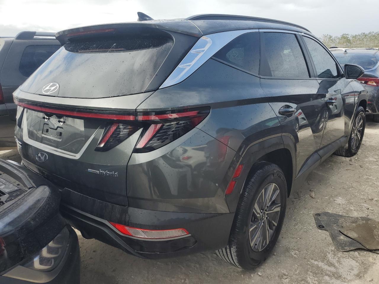 2022 Hyundai Tucson VIN KM8JBCA13NU078338 Copart auction photo, water/flood damage thumbnail 3