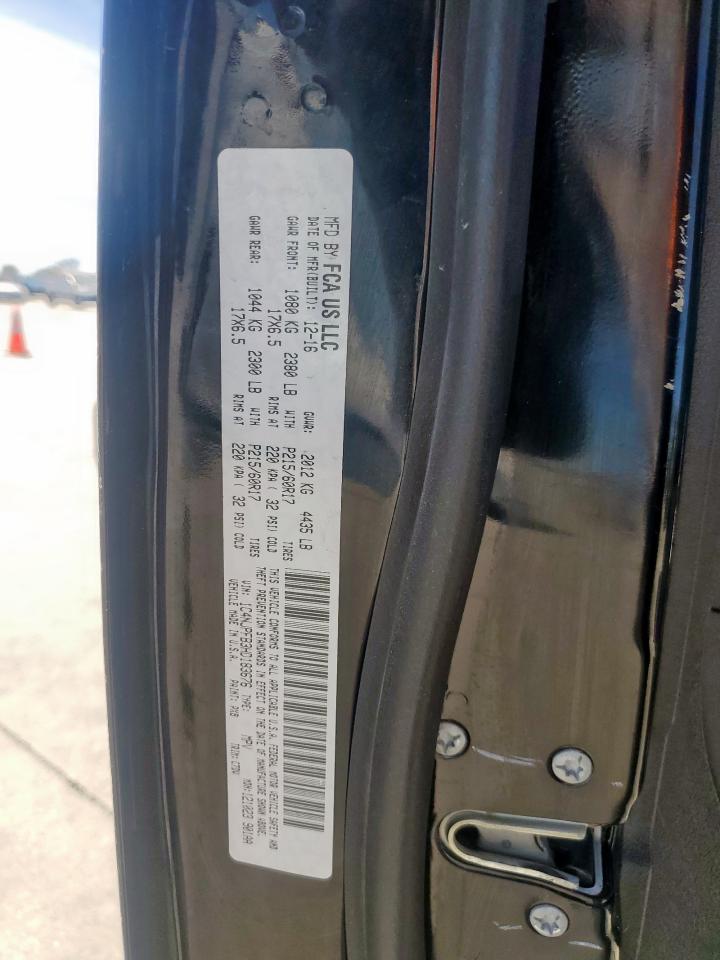 2017 Jeep Liberty (Patriot) VIN 1C4NJPFB3HD183676 Copart auction photo, side damage thumbnail 13