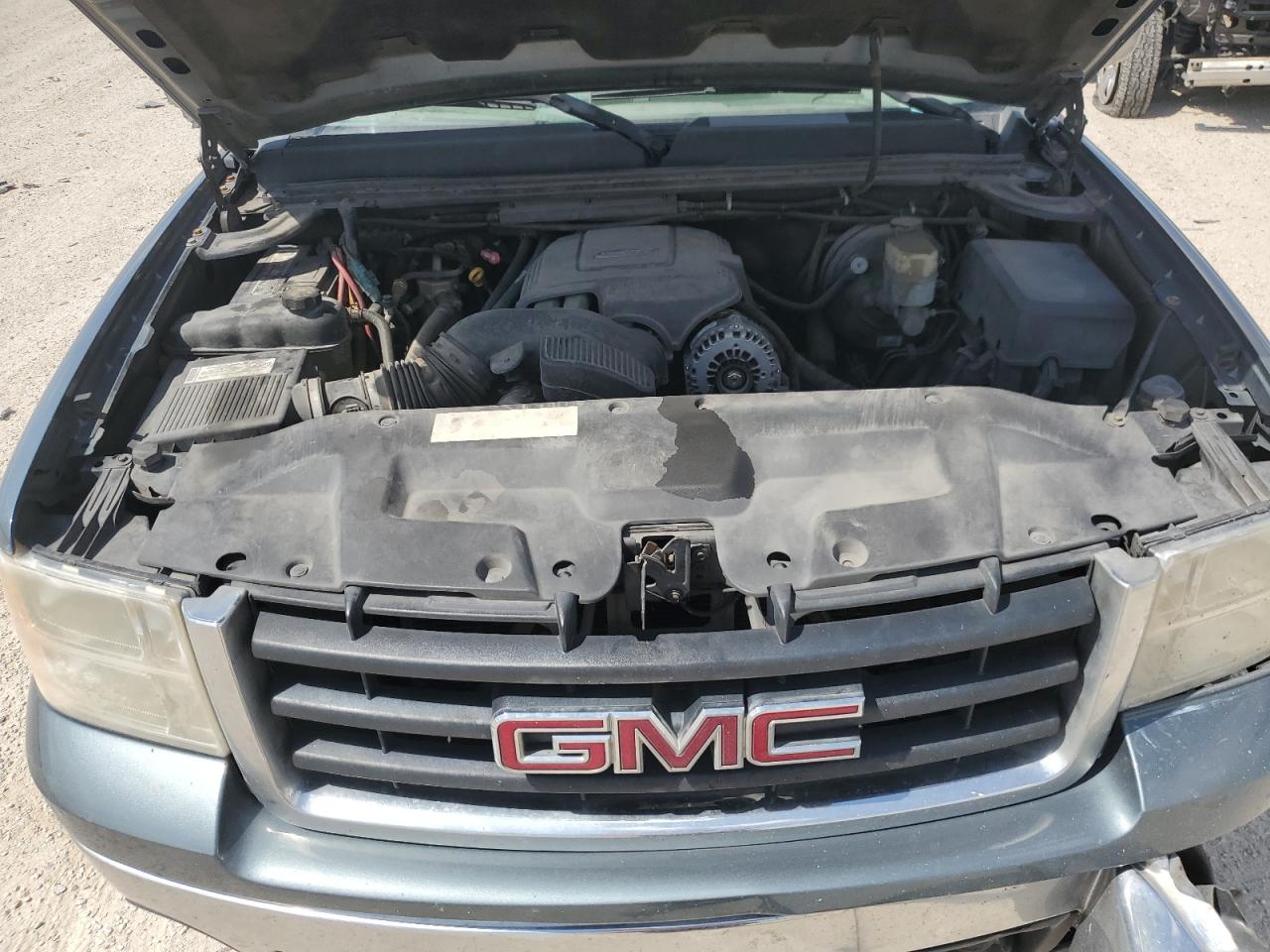 2007 GMC Sierra VIN 2GTEC13J371534907 Copart auction photo, rear end / front end damage thumbnail 11