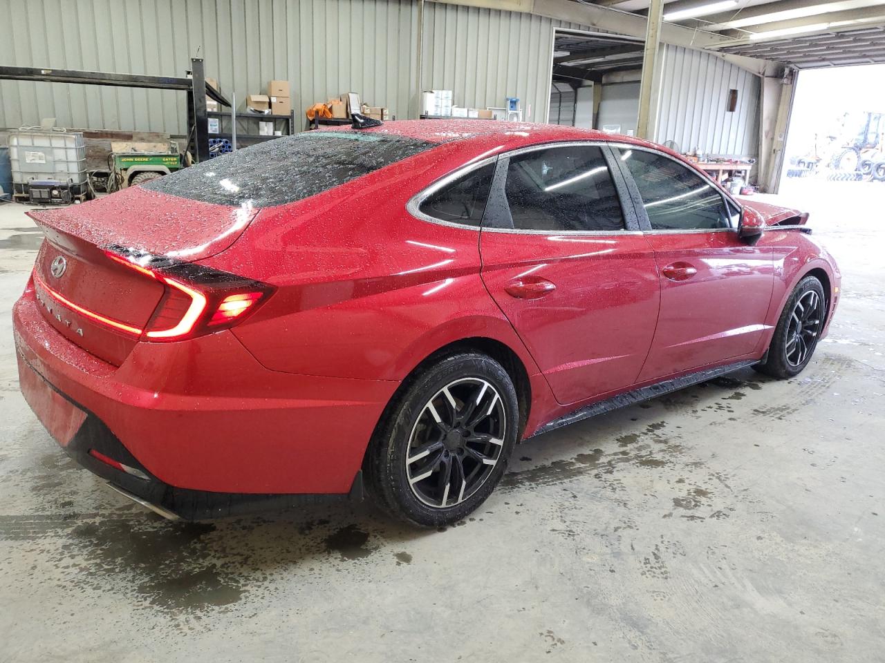 2021 Hyundai Sonata VIN 5NPEL4JA5MH095479 Copart auction photo, front end damage thumbnail 3