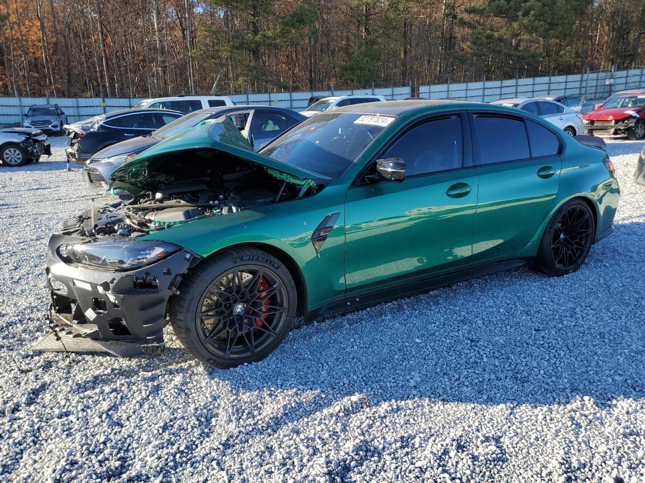 2024 BMW M3 VIN WBS33AY01RFR98757