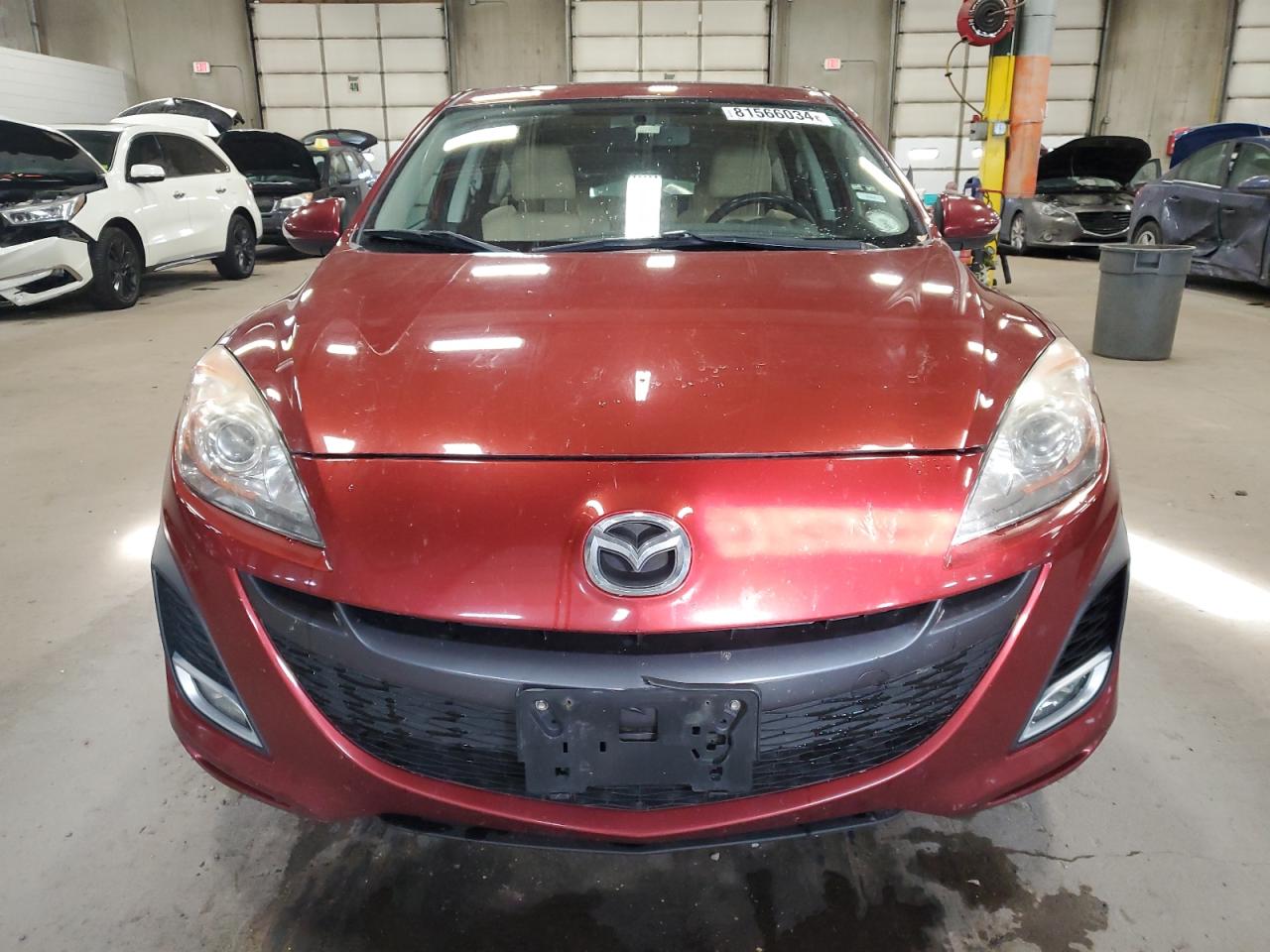 2010 Mazda 3 VIN JM1BL1H55A1114691 Copart auction photo, rear end damage thumbnail 5
