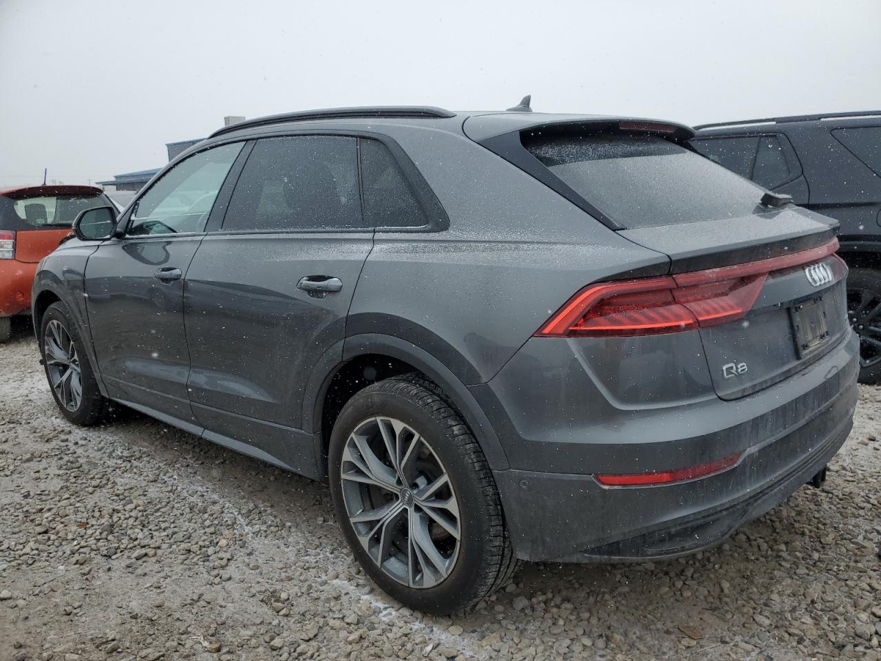 2021 Audi Q8 VIN WA1AVAF19MD004052 Copart auction photo, front end damage thumbnail 2