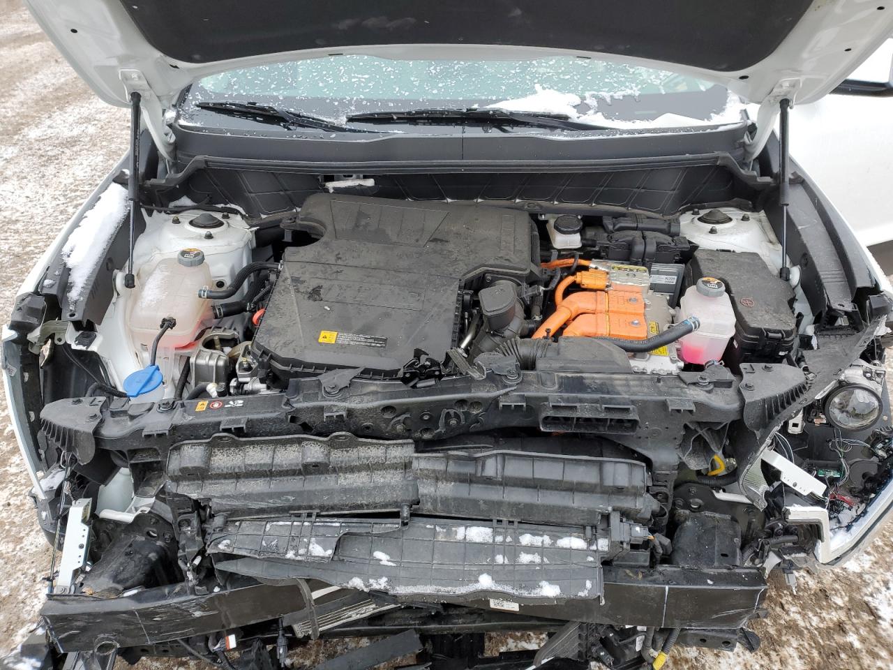 2024 KIA Niro VIN KNDCR3LE3R5124792 Copart auction photo, front end damage thumbnail 12