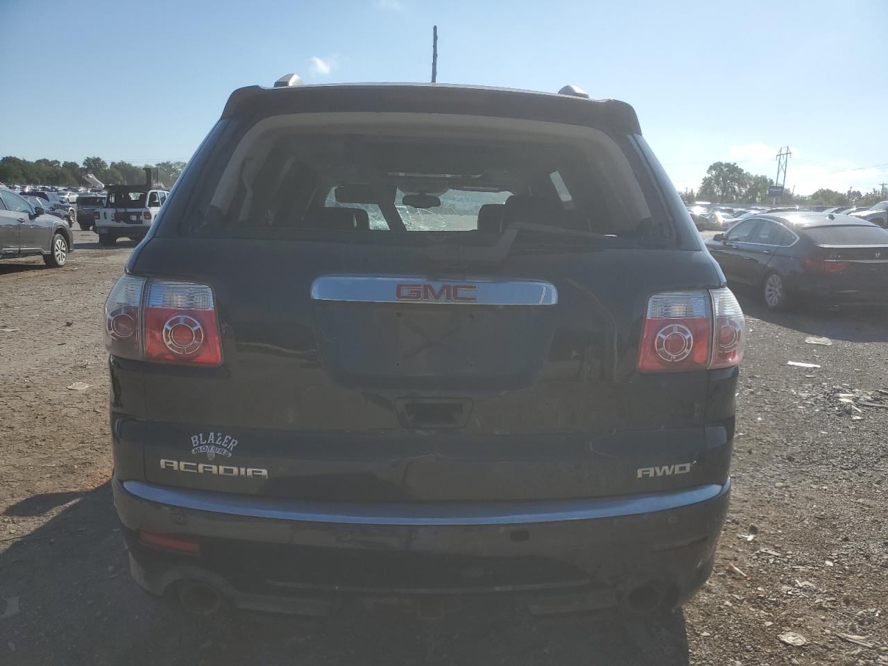 2011 GMC Acadia VIN 1GKKVTED9BJ209858 Copart auction photo, water/flood / all over damage thumbnail 6