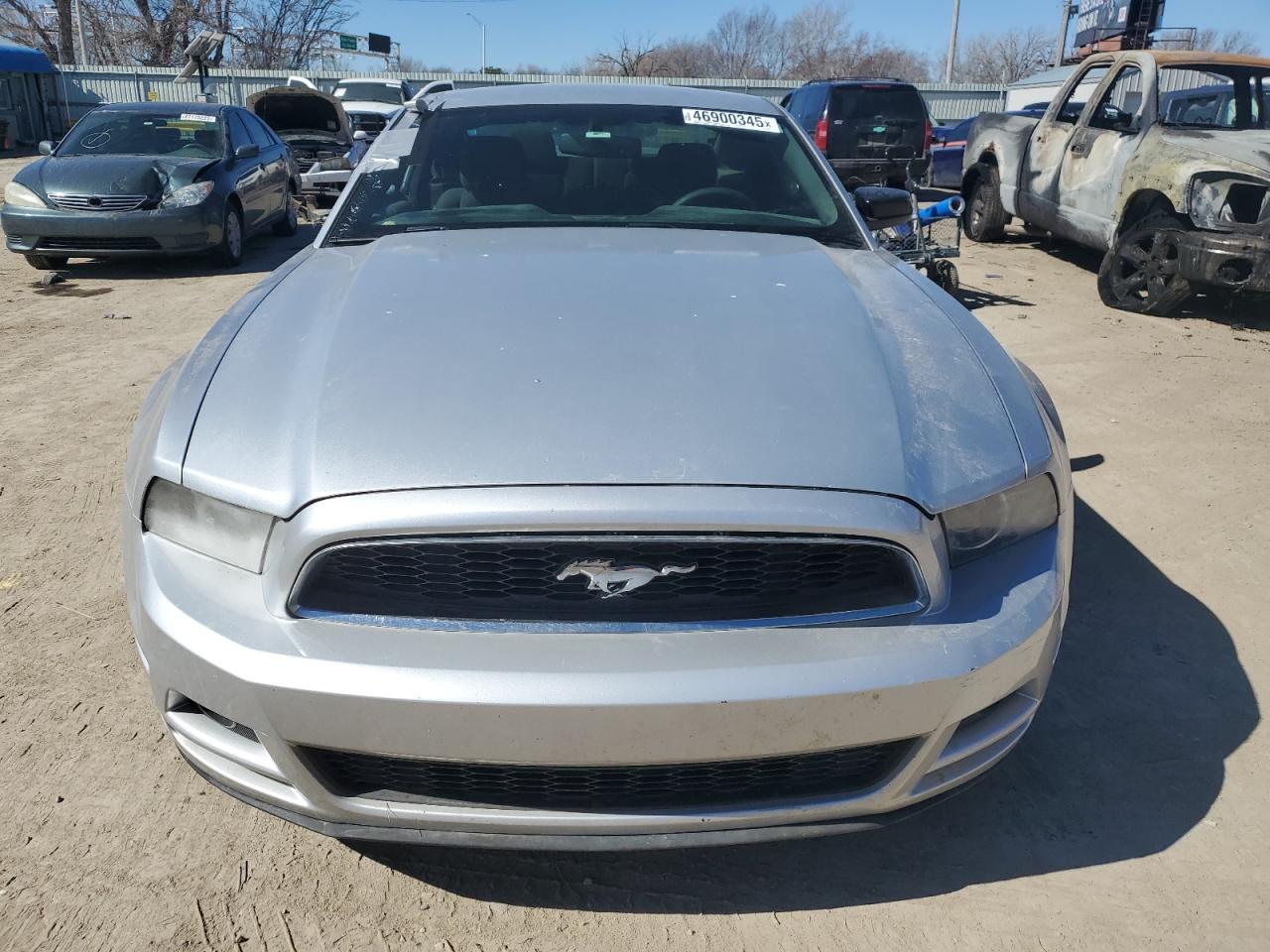 2014 Ford Mustang VIN 1ZVBP8AMXE5226378 Copart auction photo, side damage thumbnail 5