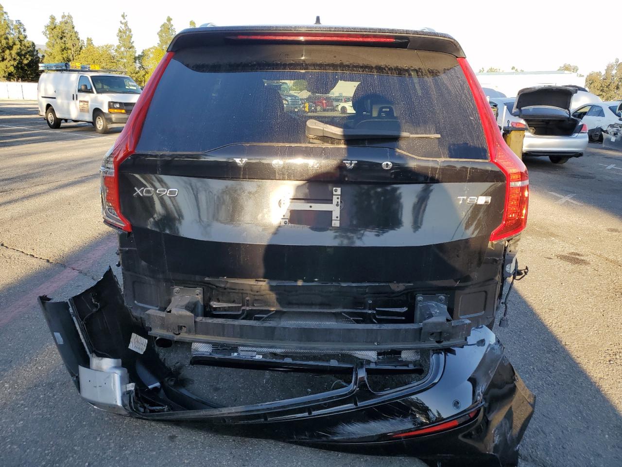 2017 Volvo XC90 VIN YV4BC0PM6H1144115 Copart auction photo, rear end damage thumbnail 6