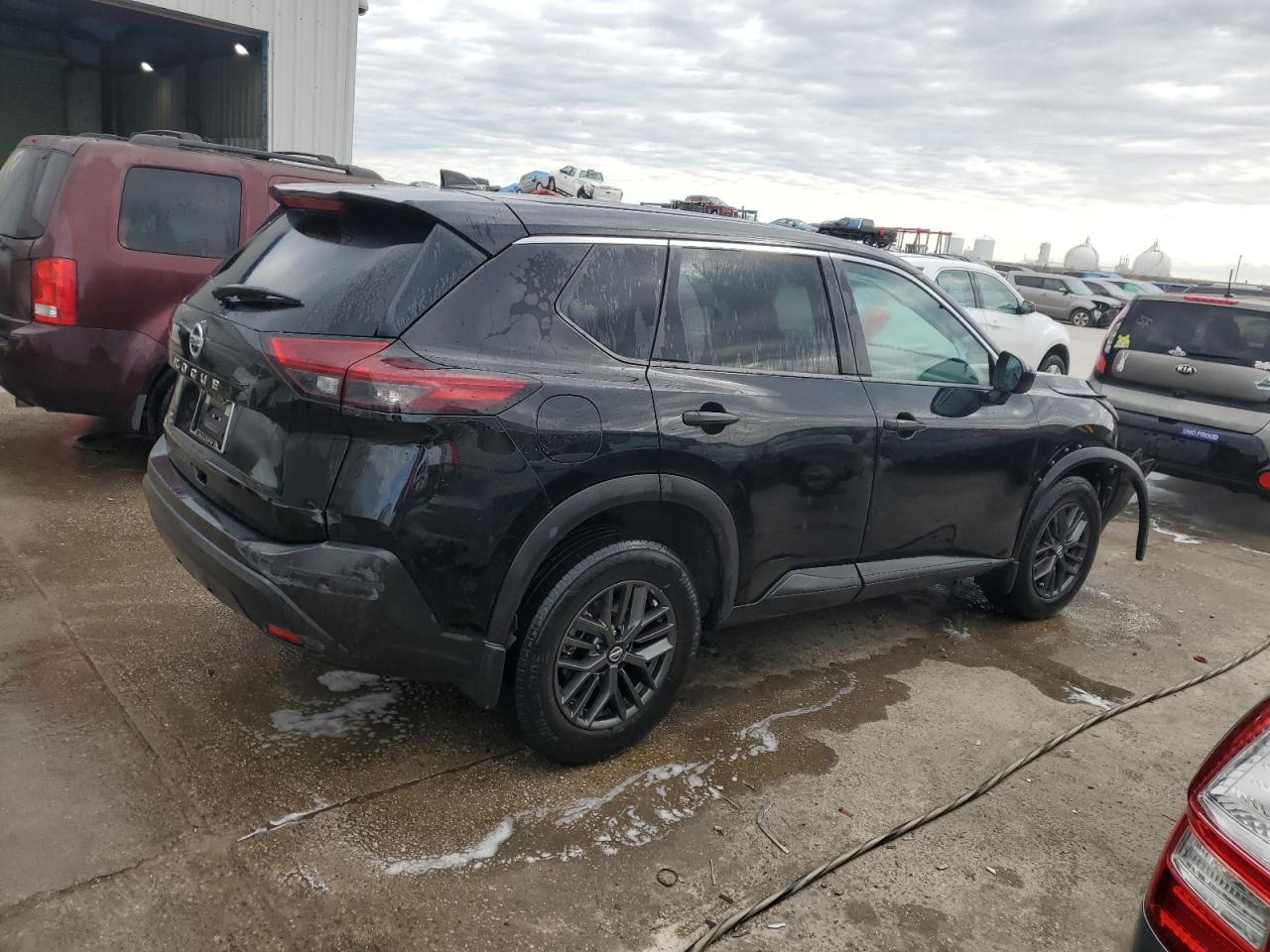 2021 Nissan Rogue VIN 5N1AT3AA6MC839607 Copart auction photo, front end damage thumbnail 3