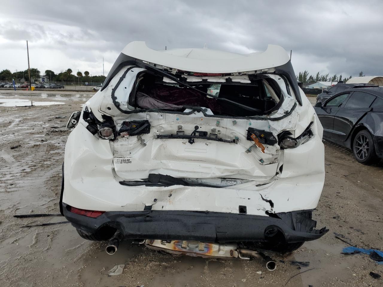 2021 Mazda CX-5 VIN JM3KFABM9M0413190 Copart auction photo, rear end / mechanical damage thumbnail 6