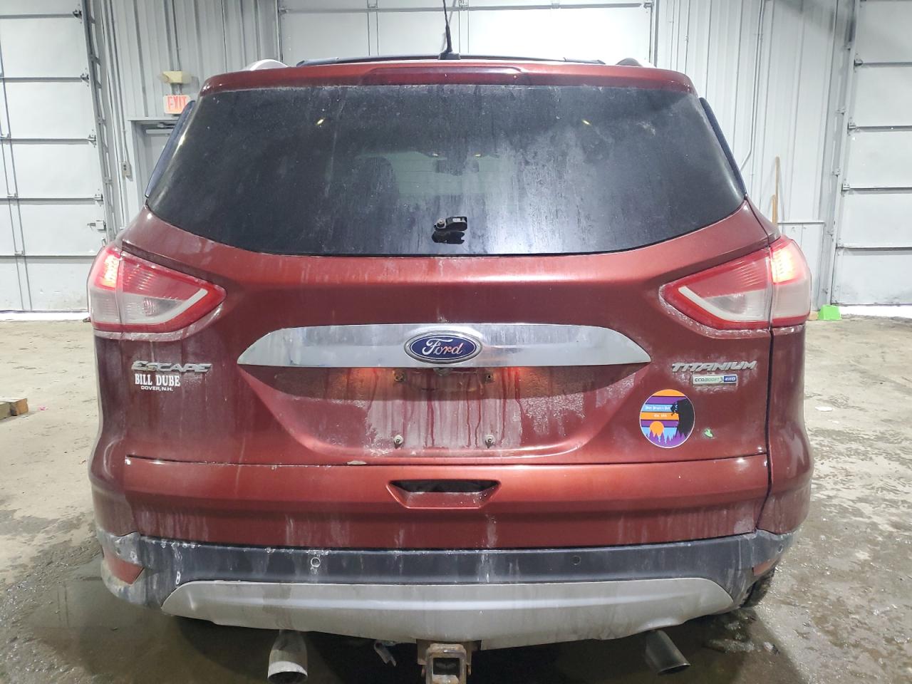 2015 Ford Escape VIN 1FMCU9J95FUB77000 Copart auction photo, side / minor dent/scratches damage thumbnail 6