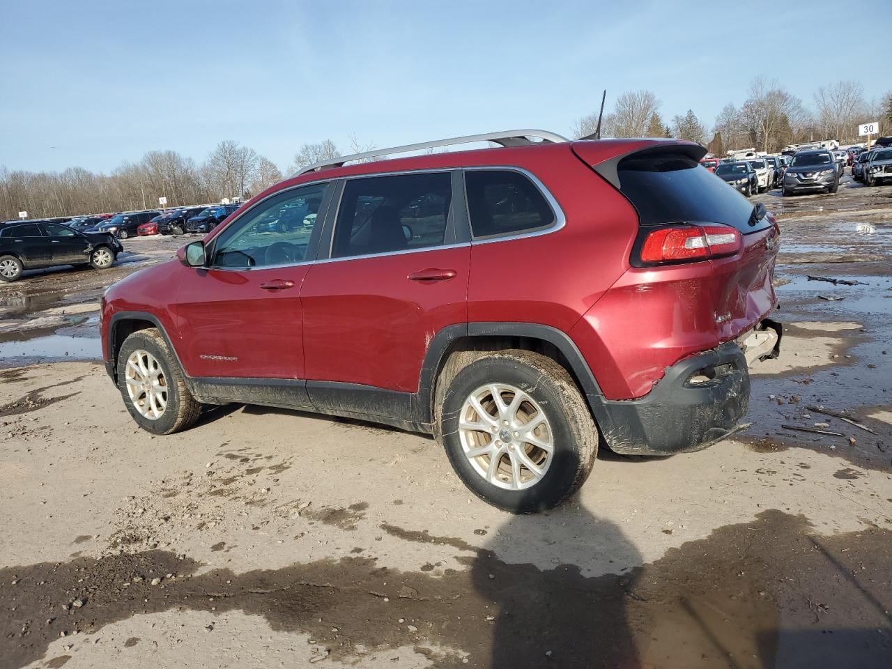 2016 Jeep Grand Cherokee VIN 1C4PJMCS4GW283249 Copart auction photo, rear end damage thumbnail 2