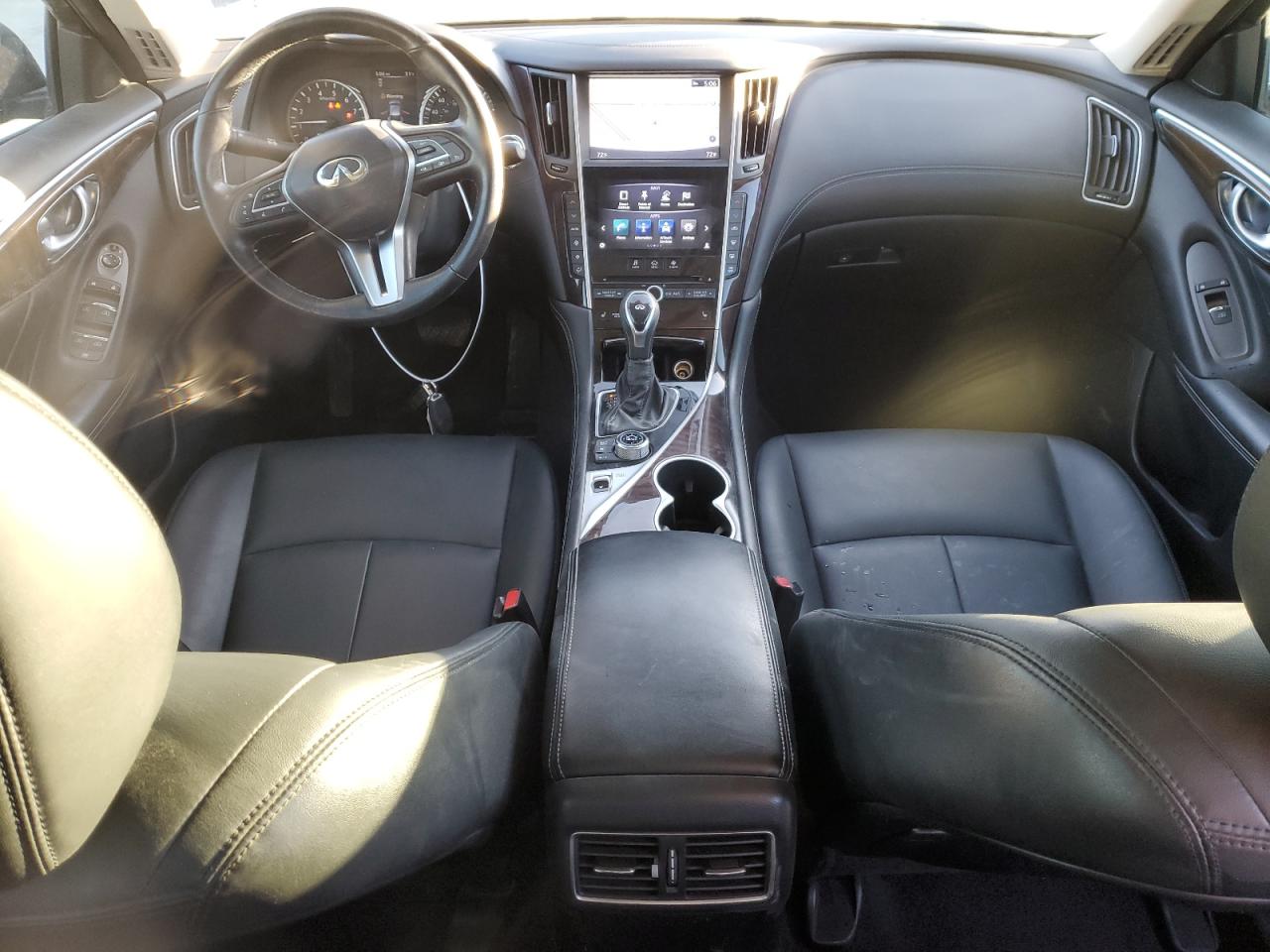 2019 Infiniti Q50 VIN JN1EV7AP6KM514638 Copart auction photo, rear end / side damage thumbnail 8