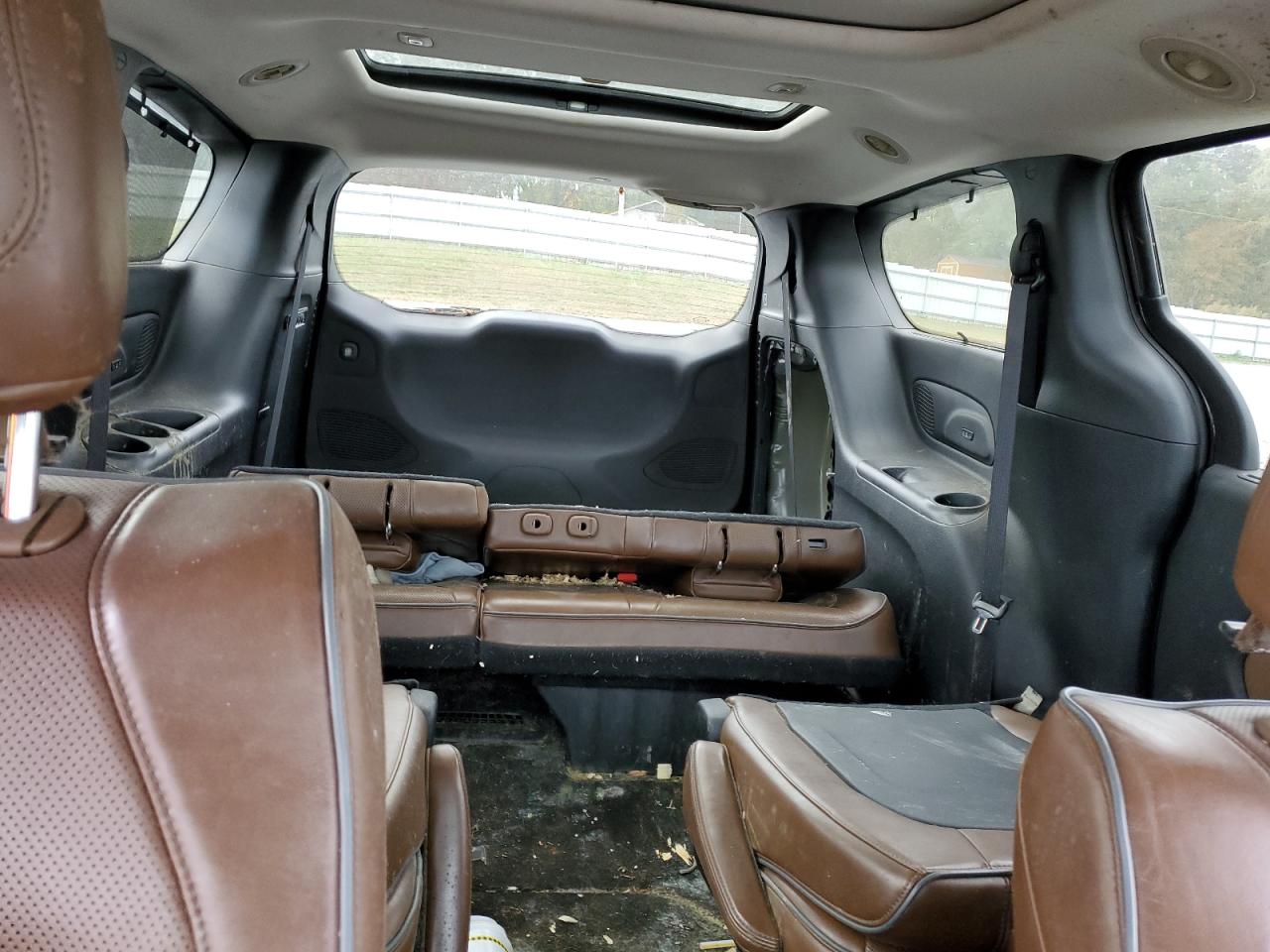 2017 Chrysler Pacifica VIN 2C4RC1GG8HR504482 Copart auction photo, water/flood damage thumbnail 8