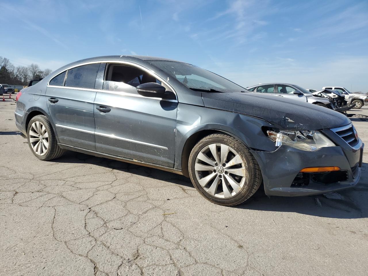 2010 Volkswagen Passat CC VIN WVWML9AN0AE504799 Copart auction photo, all over damage thumbnail 4