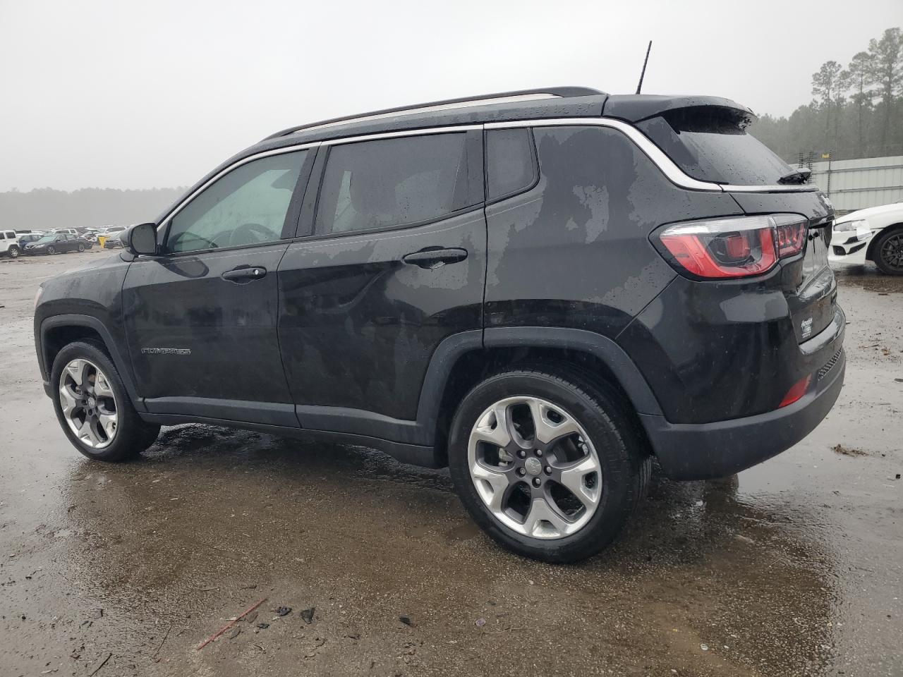 2019 Jeep Compass VIN 3C4NJCCBXKT843727 Copart auction photo, top/roof / side damage thumbnail 2