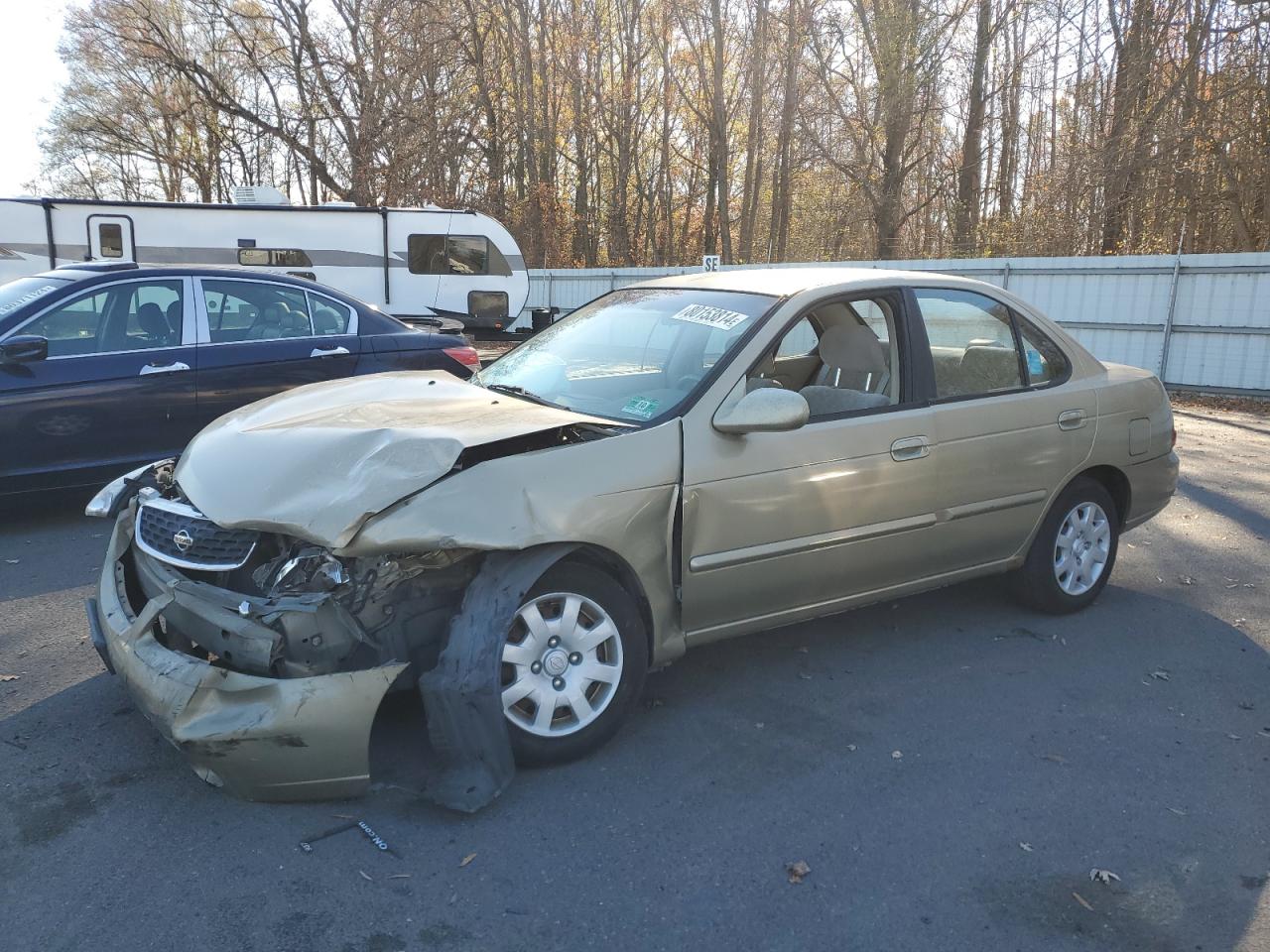 2001 Nissan Sentra VIN 3N1CB51D21L515160