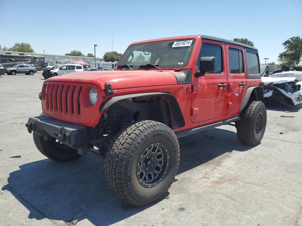 2018 Jeep Wrangler VIN 1C4HJXDG0JW144453