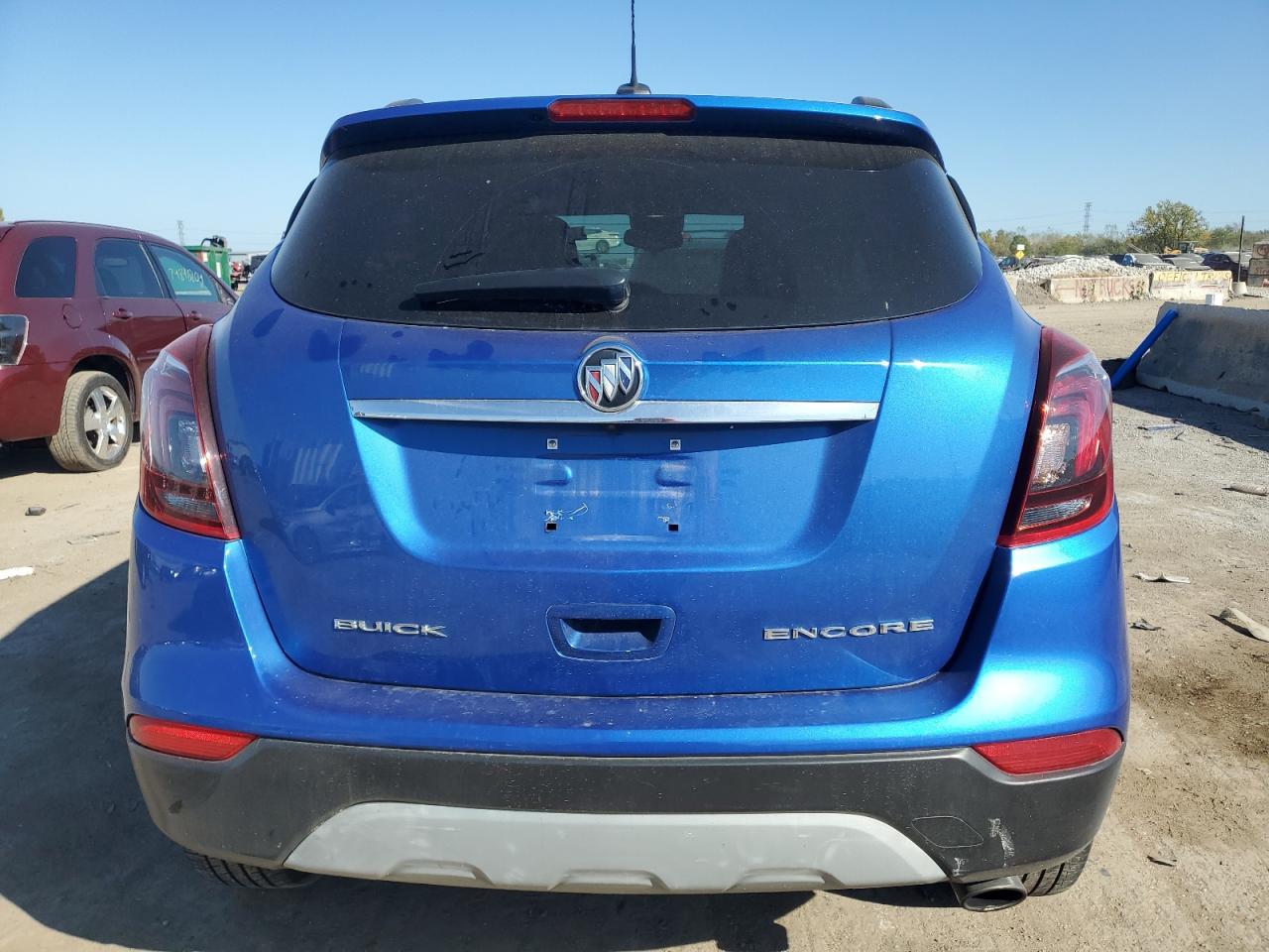 2017 Buick Encore VIN KL4CJASB0HB204662 Copart auction photo, front end / side damage thumbnail 6