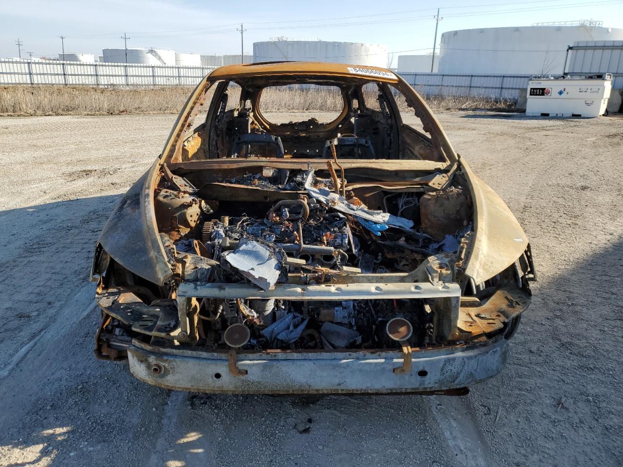 2009 Volvo C30 VIN YV1MK672692148929 Copart auction photo, burn damage thumbnail 5