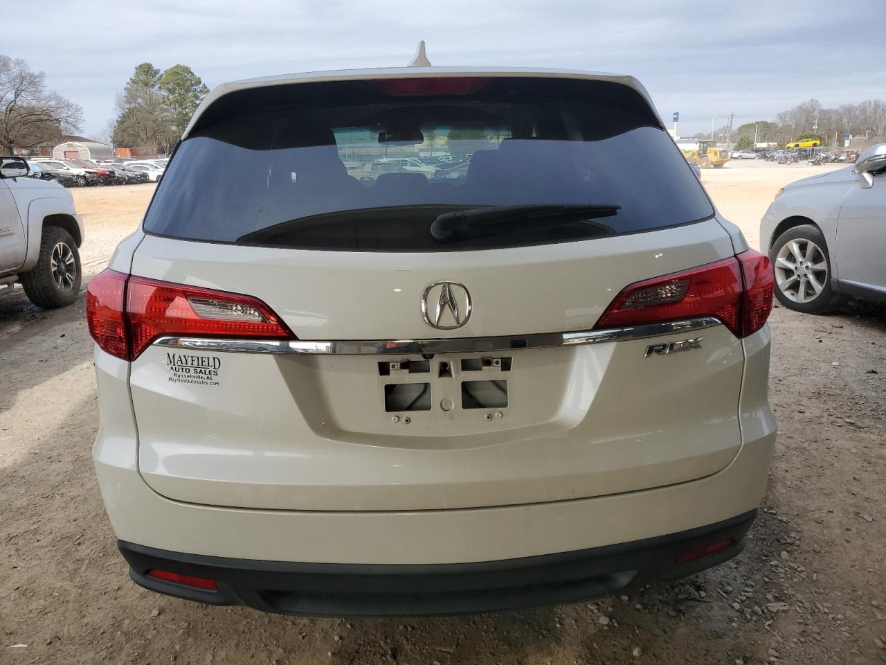 2014 Acura RDX VIN 5J8TB3H53EL002695 Copart auction photo, side damage thumbnail 6