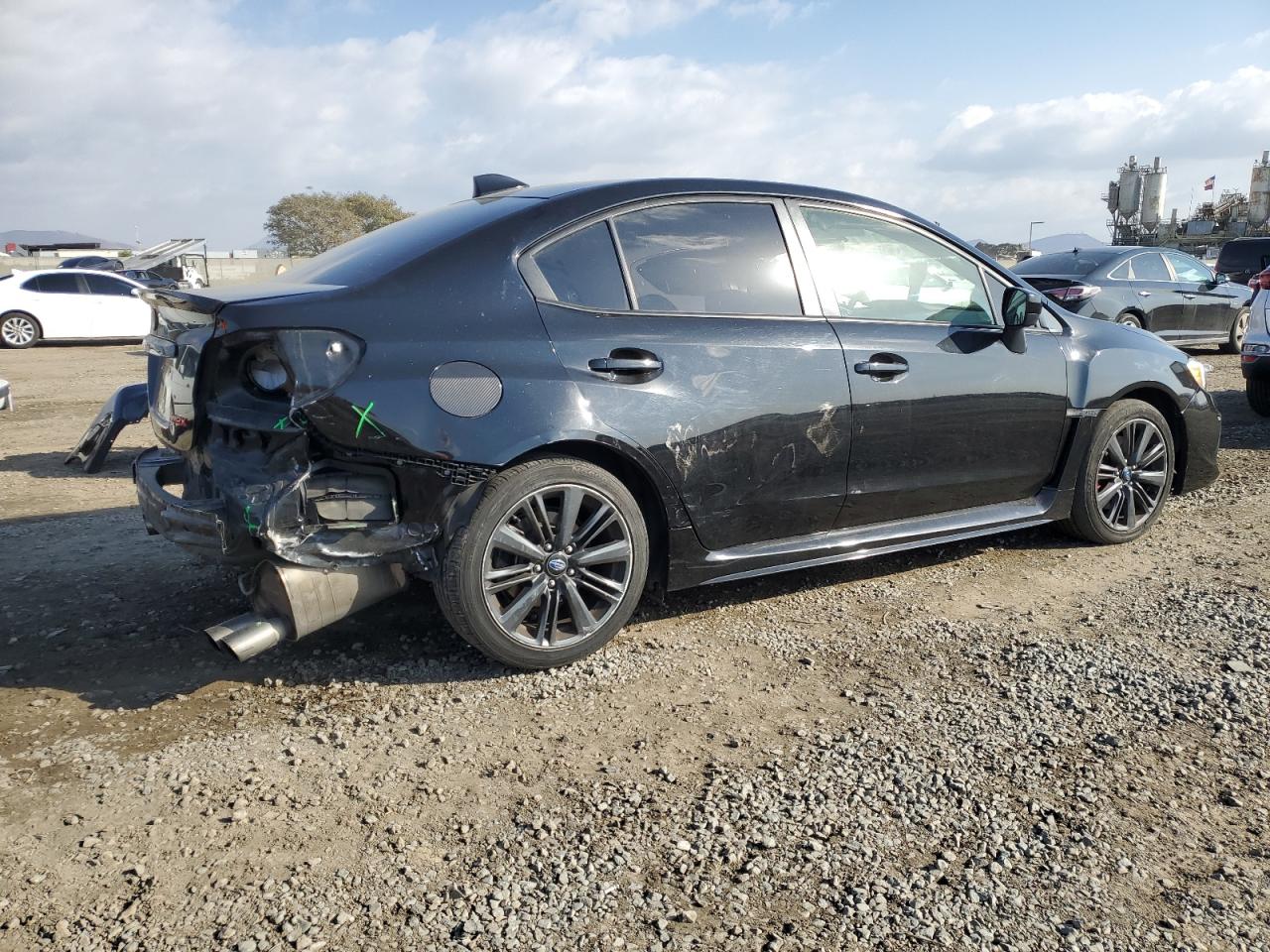 2018 Subaru WRX VIN JF1VA1A67J9806951 Copart auction photo, rear end damage thumbnail 3