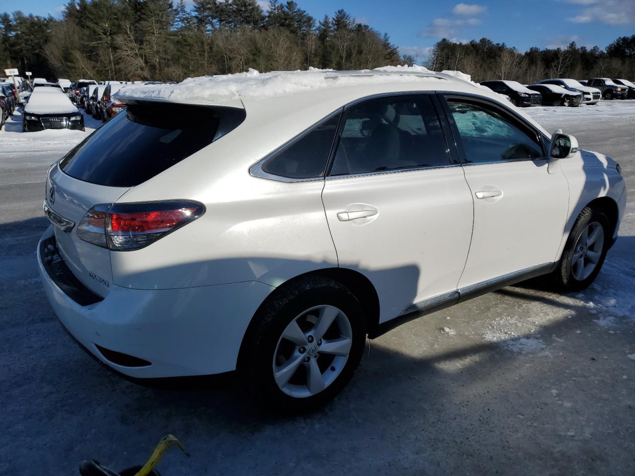 2015 Lexus RX VIN 2T2BK1BA2FC267259 Copart auction photo, side damage thumbnail 3