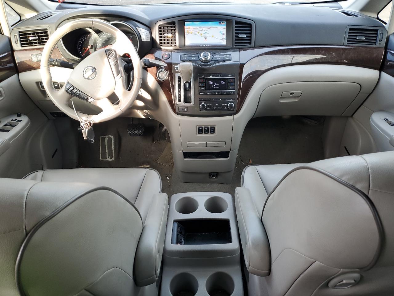 2015 Nissan Quest VIN JN8AE2KP9F9130783 Copart auction photo, front end / minor dent/scratches damage thumbnail 8