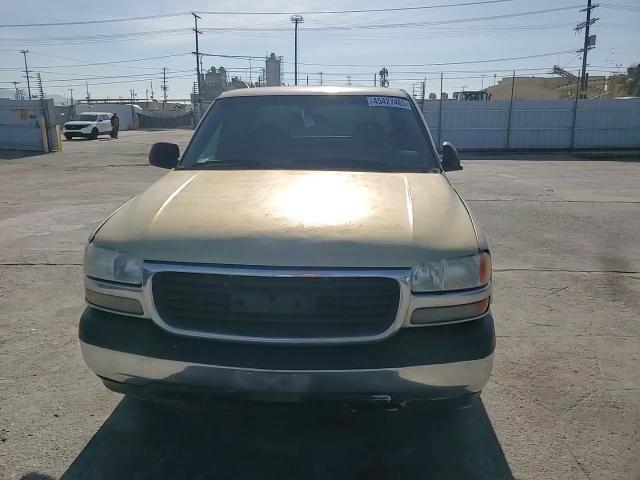 2002 GMC Sierra VIN 2GTEC19V221182809 Copart auction photo, rear end / side damage thumbnail 11