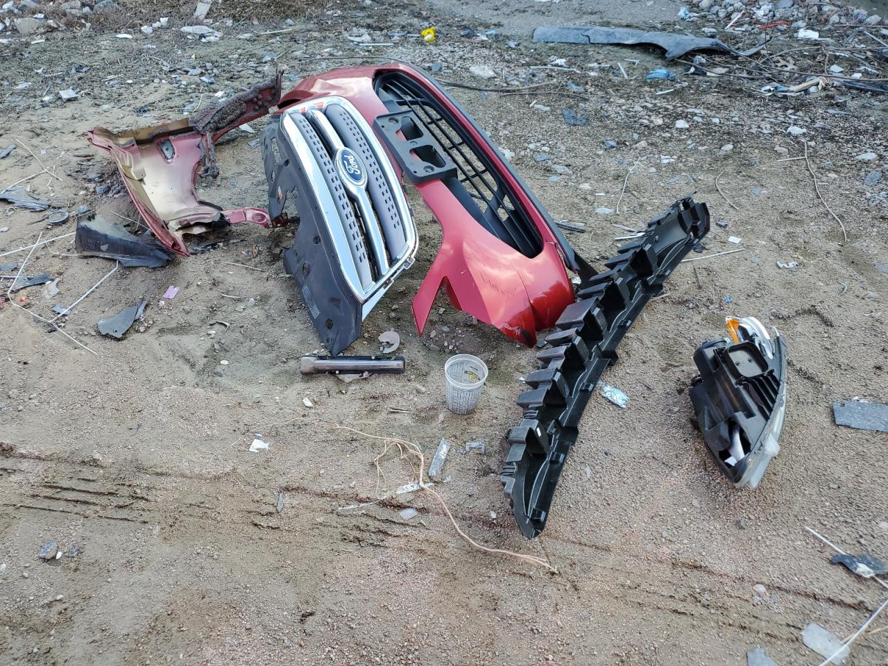 2011 Ford Taurus VIN 1FAHP2EW0BG124664 Copart auction photo, front end damage thumbnail 12