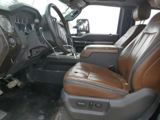 2014 Ford F350 VIN 1FT8W3DT4EEA90111 Copart auction photo, rollover damage thumbnail 7