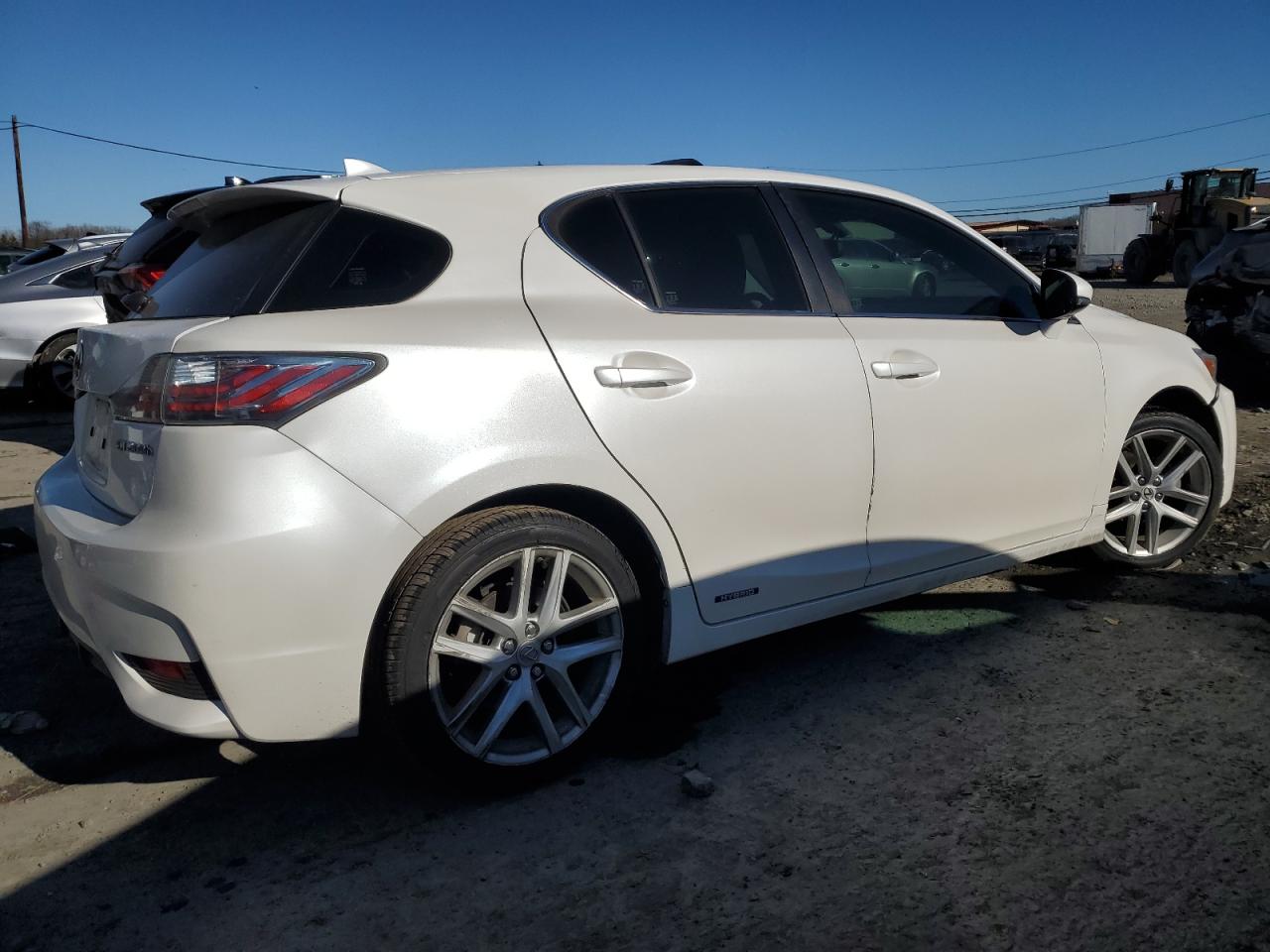 2015 Lexus CT VIN JTHKD5BH7F2231700 Copart auction photo, all over damage thumbnail 3