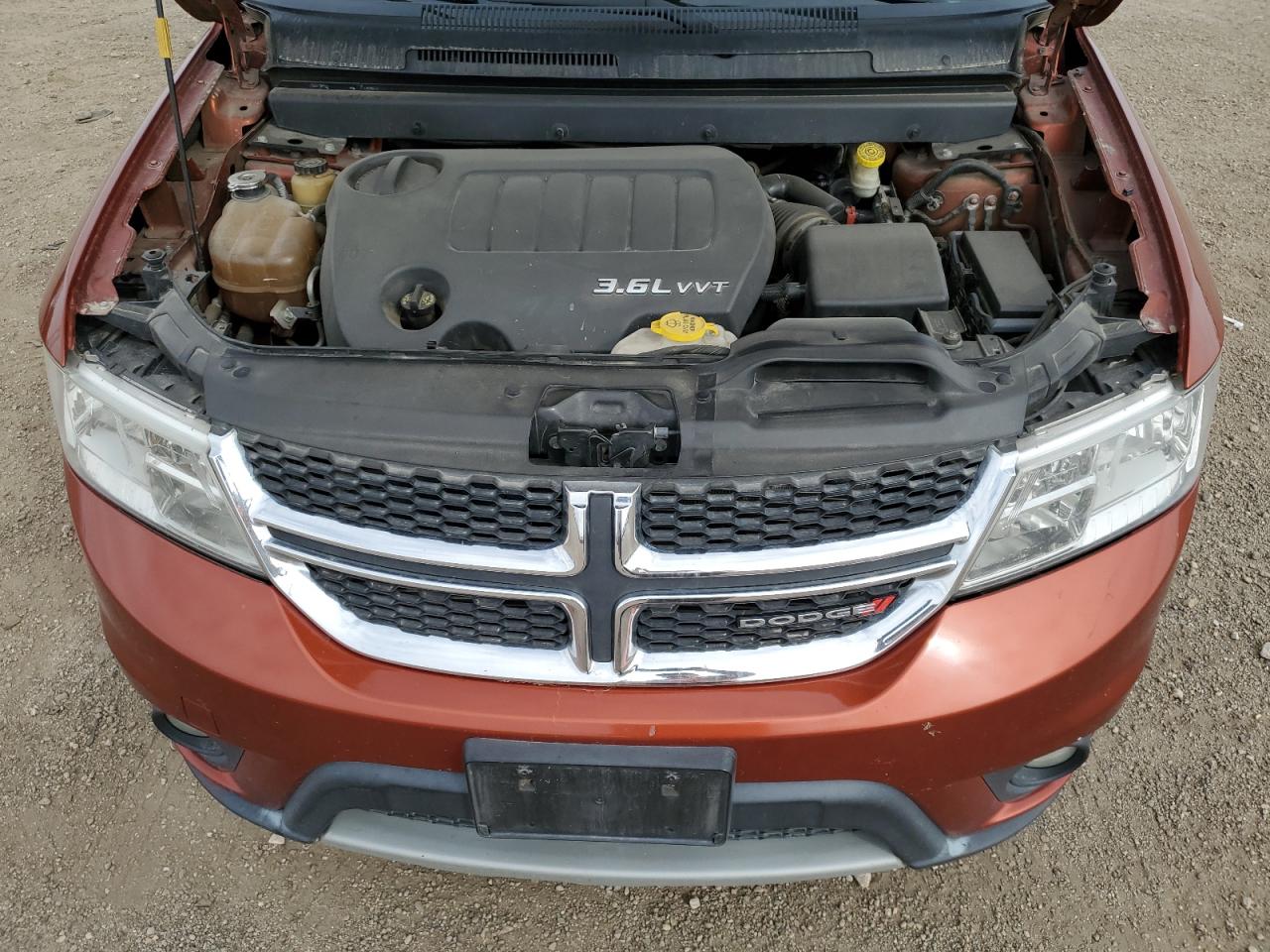 2013 Dodge Journey VIN 3C4PDCBG9DT710666 Copart auction photo, rear end damage thumbnail 14
